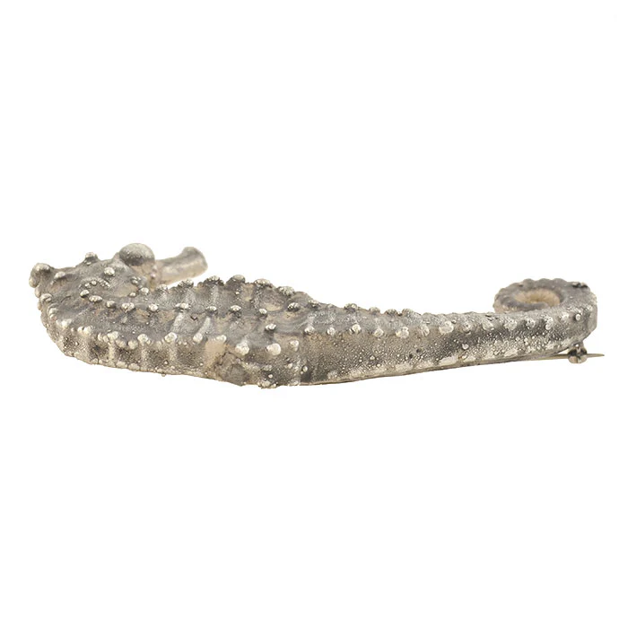 CARL SCHON Vintage Large Sterling Seahorse Pin - Image 3