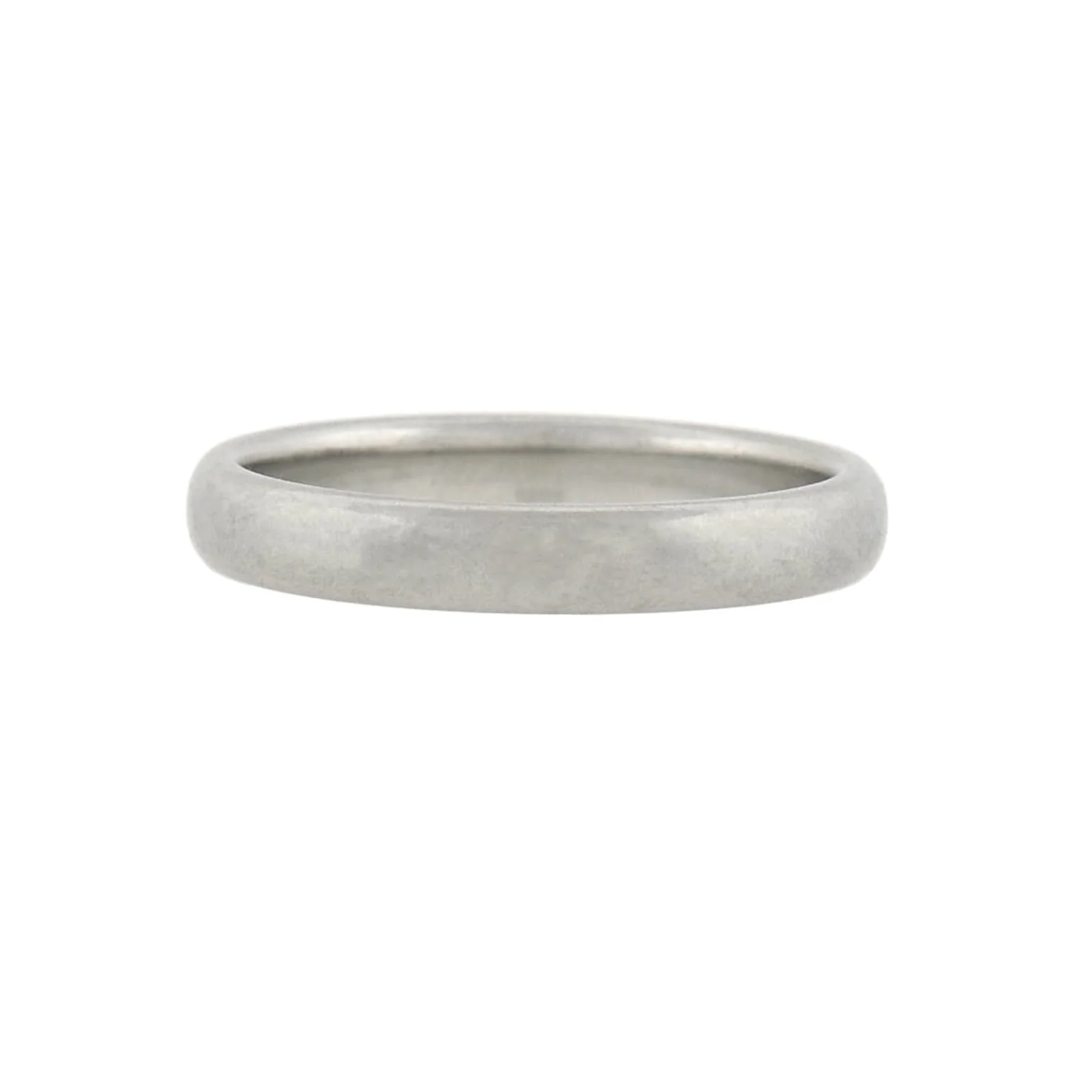 TIFFANY & CO. Vintage Platinum Wedding Band Ring - Image 2