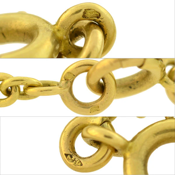 Victorian Long French 18kt Gold Link 60" Chain Necklace 42 Grams - Image 7