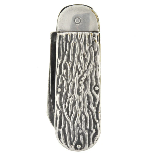Victorian Silver Plated Pocket Knife Match Safe - Image 3