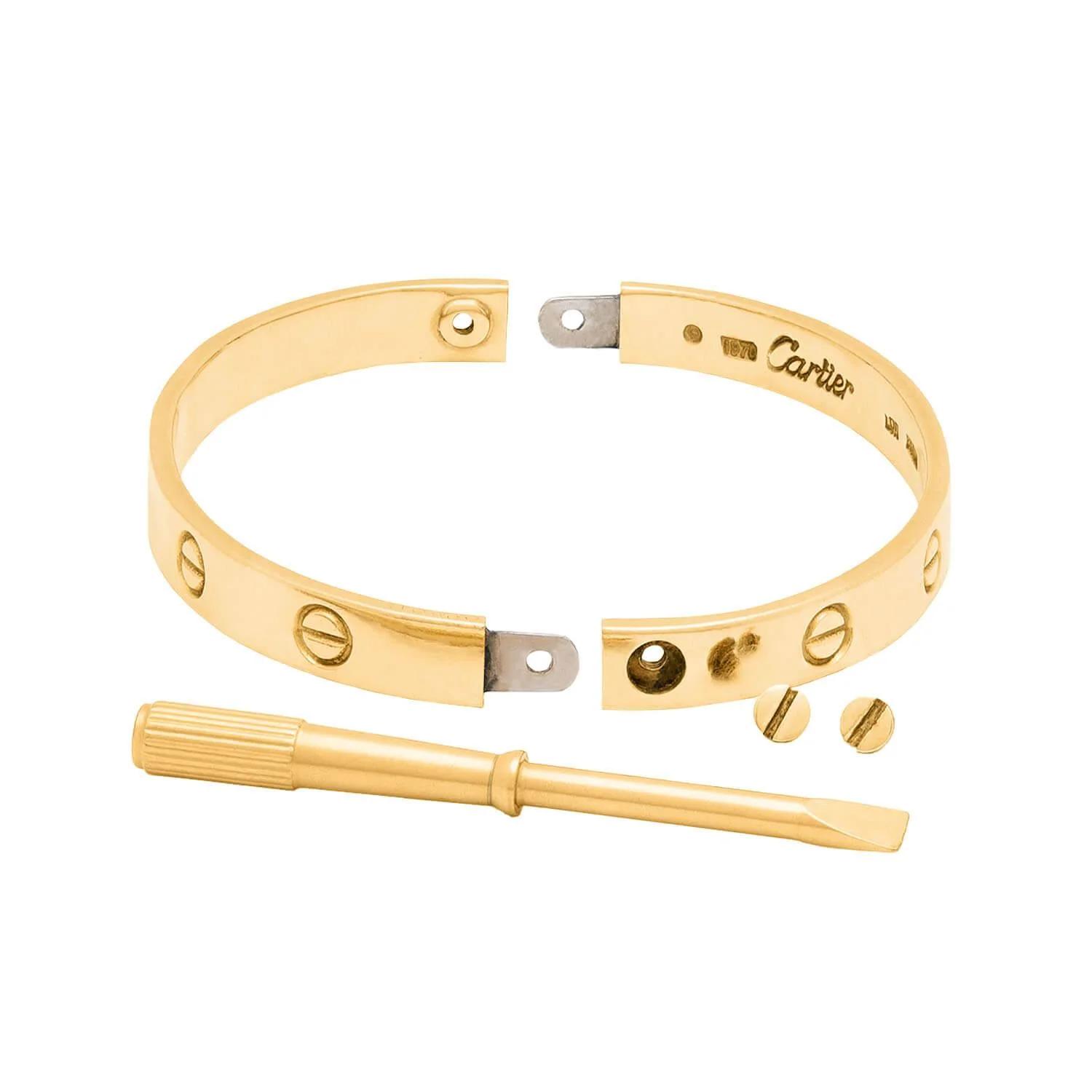 ALDO CIPULLO for CARTIER Vintage 18k Love Bracelet - Image 5