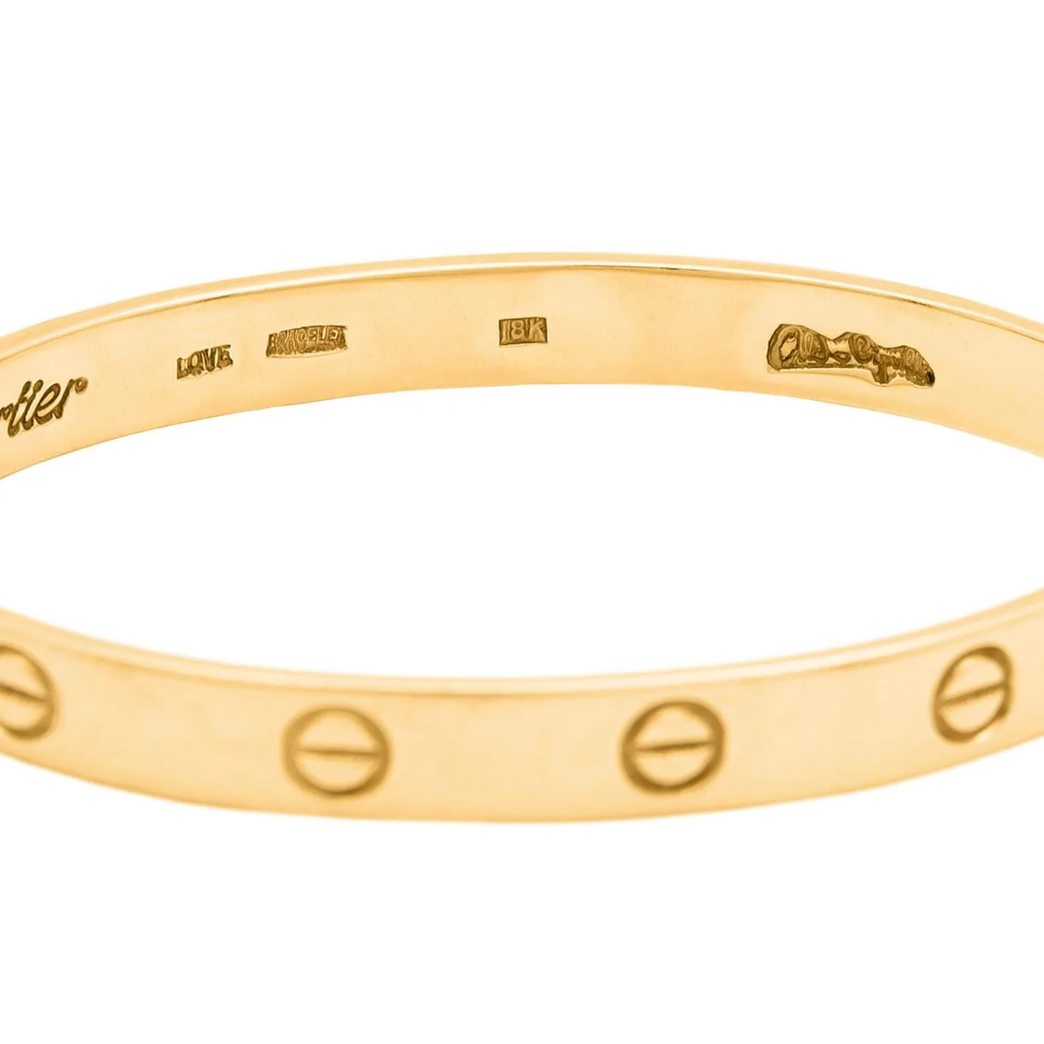 ALDO CIPULLO for CARTIER Vintage 18k Love Bracelet - Image 6