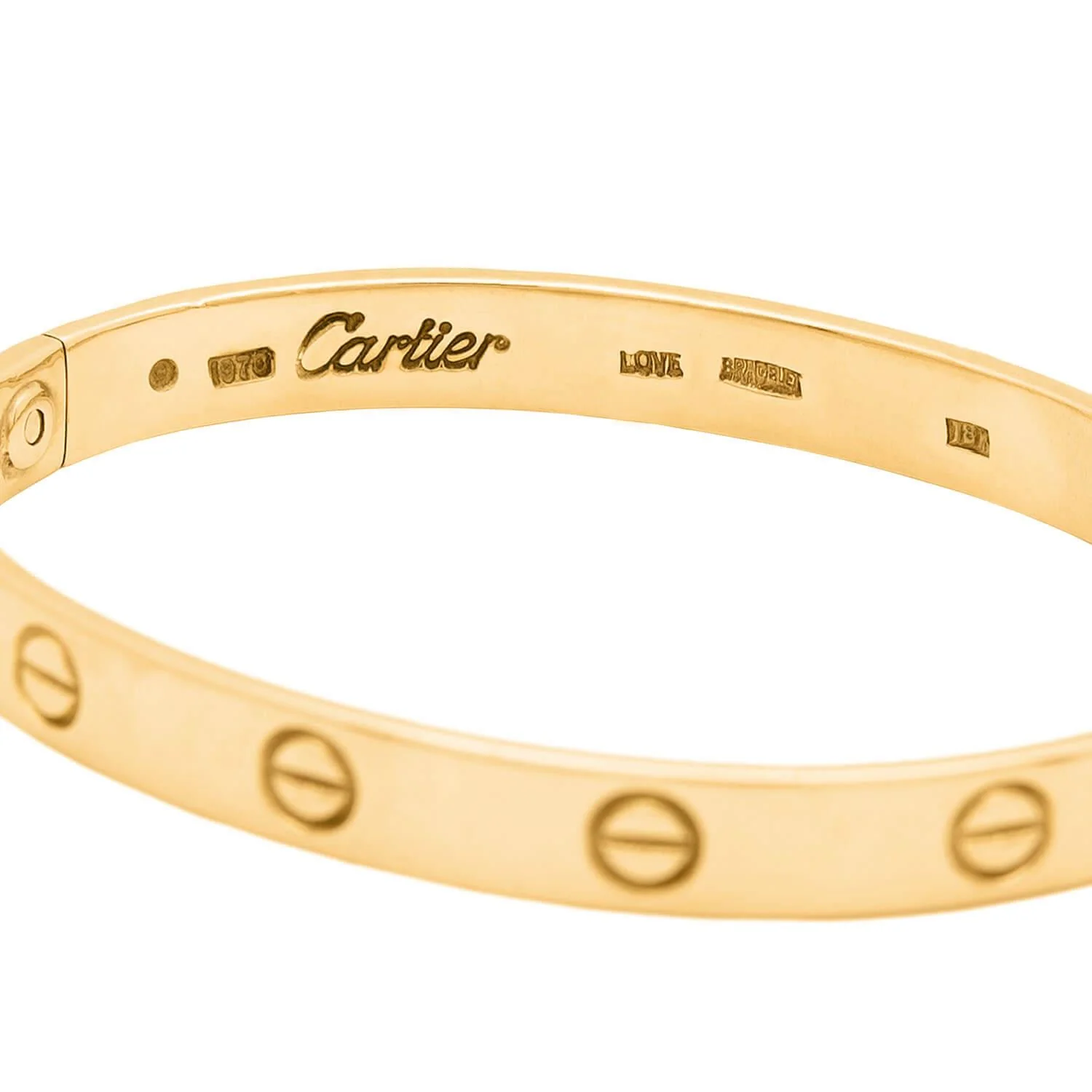 ALDO CIPULLO for CARTIER Vintage 18k Love Bracelet - Image 7