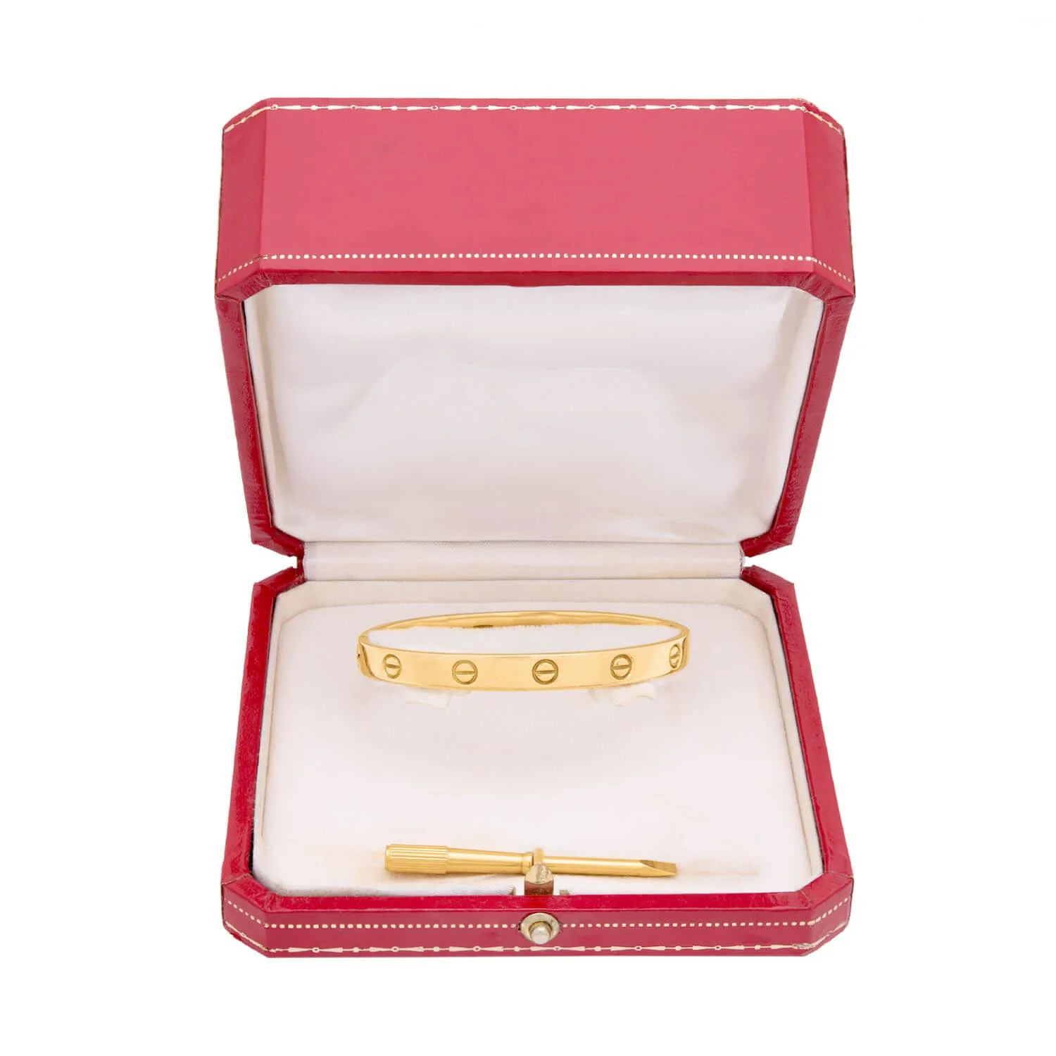 ALDO CIPULLO for CARTIER Vintage 18k Love Bracelet - Image 8