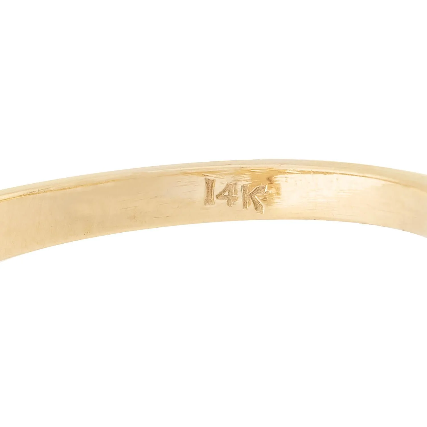 Art Deco 14k Diamond Enameled Navette Ring - Image 5