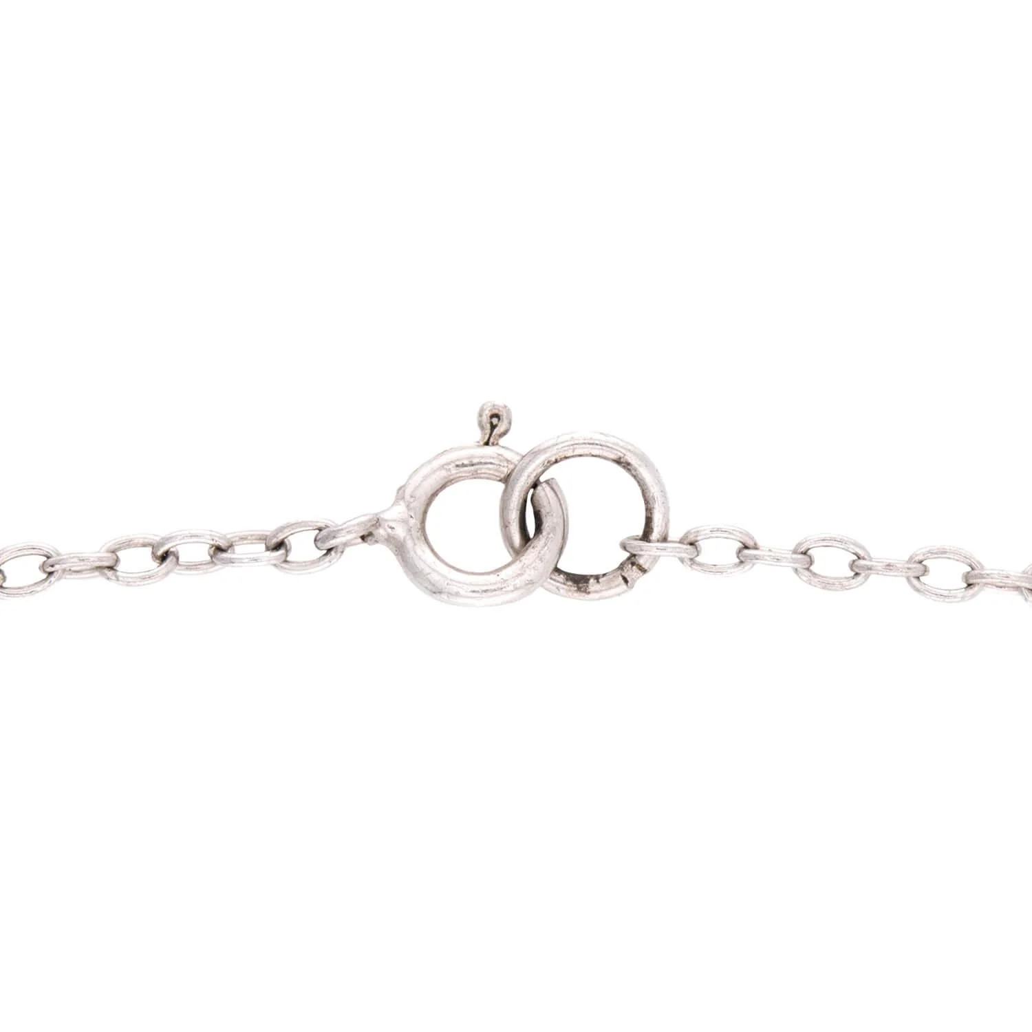 Art Deco Sterling Silver Rock Quartz Crystal "Diamonds-by-the-Yard" Necklace - Image 3