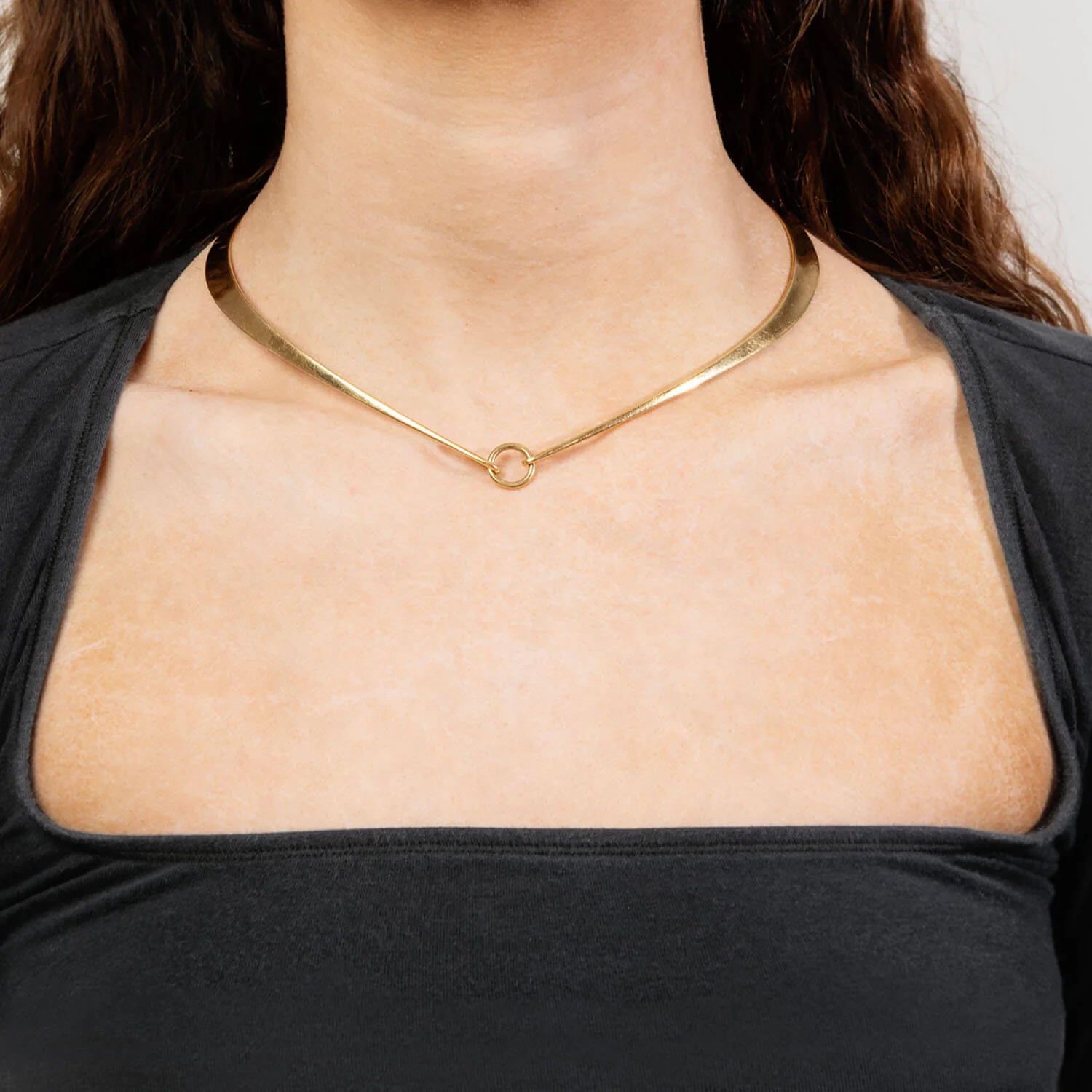 BENT GABRIELSEN Vintage 18k Collar Necklace - Image 8