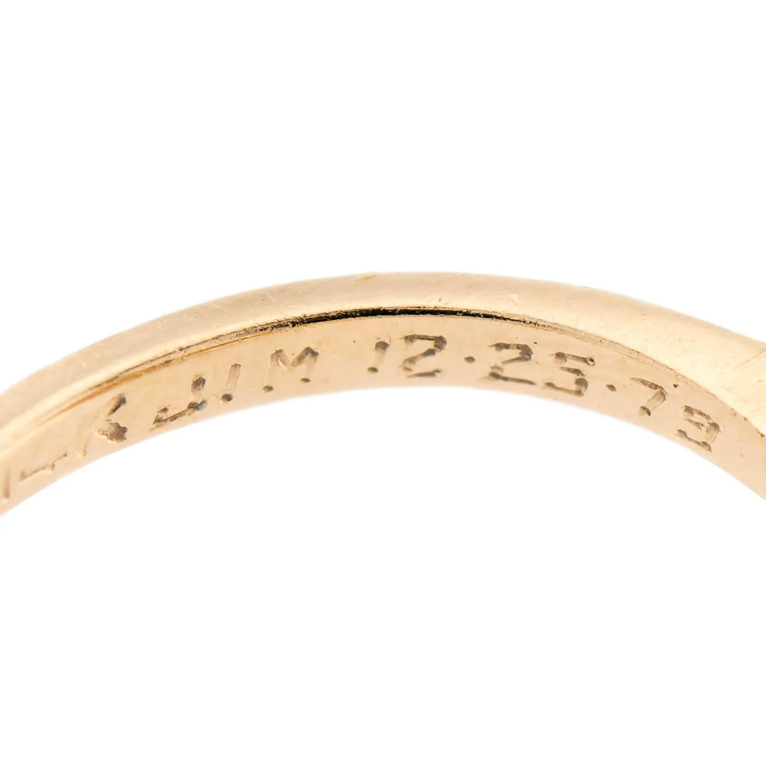 BROGAN Vintage 14k Pearl and Diamond Moi et Toi Ring - Image 7