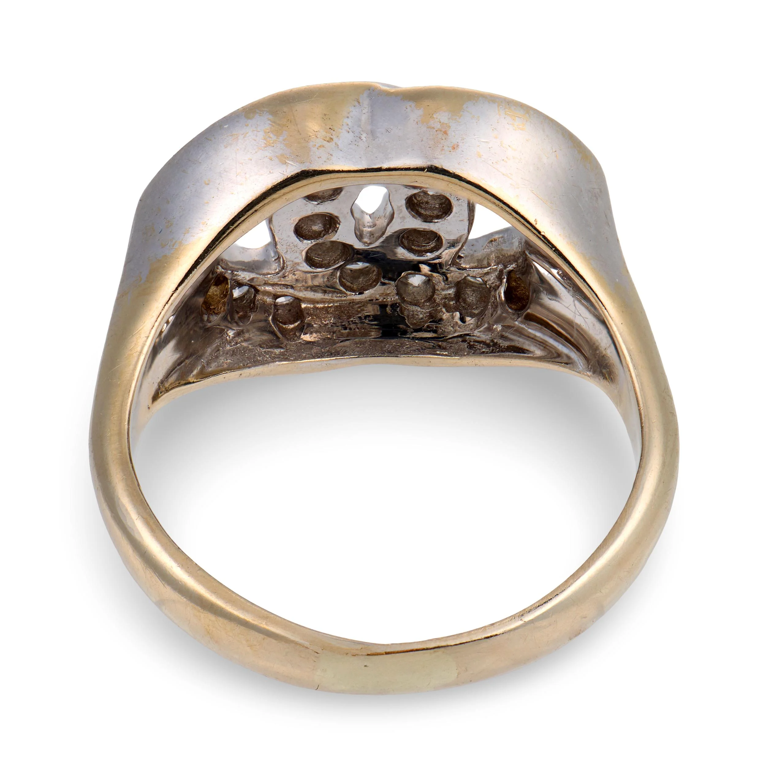 CHANEL Estate 18k Diamond Ring - Image 5