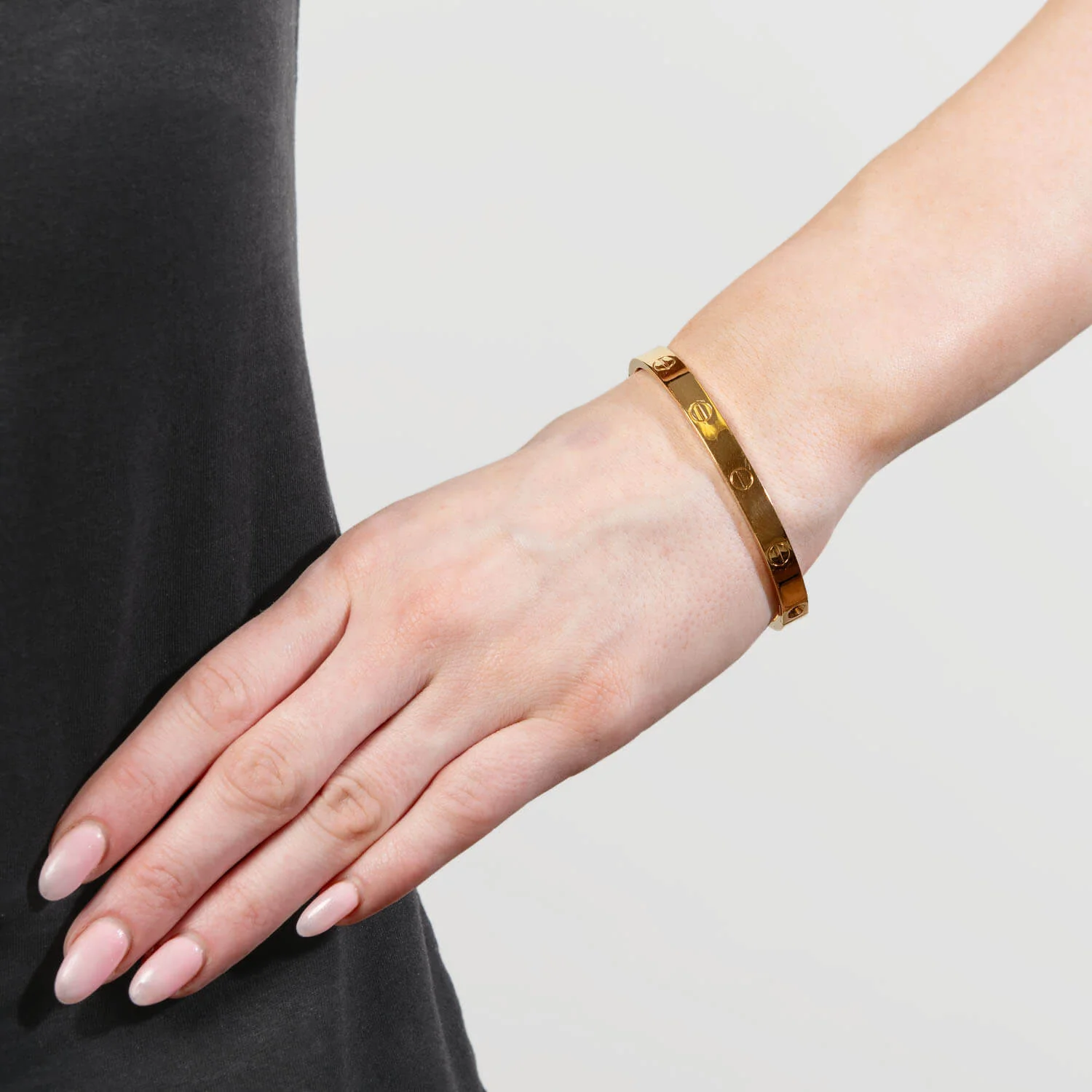 CHARLES REVSON Estate Gold Electroplate 'Ultima' II Bracelet - Image 11