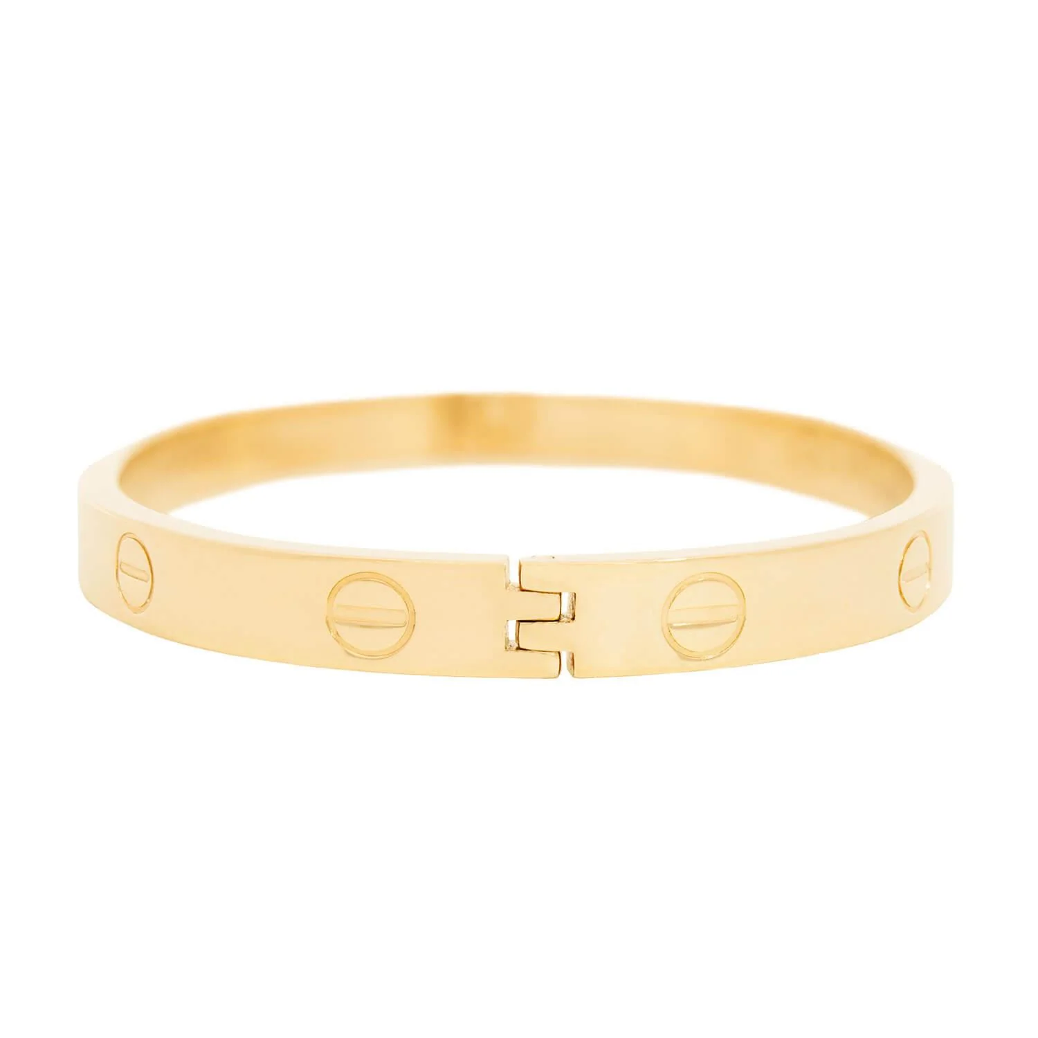 CHARLES REVSON Estate Gold Electroplate 'Ultima' II Bracelet - Image 2