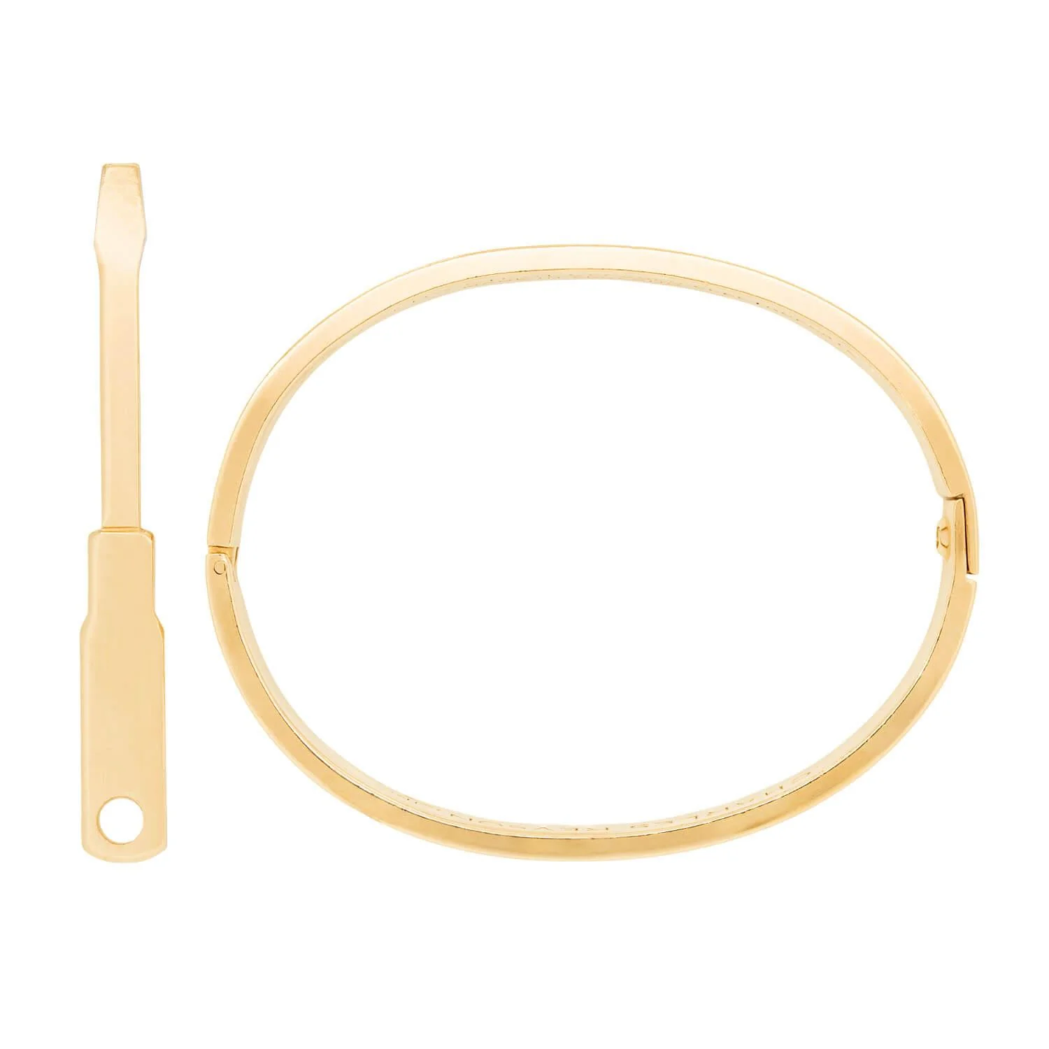 CHARLES REVSON Estate Gold Electroplate 'Ultima' II Bracelet - Image 3