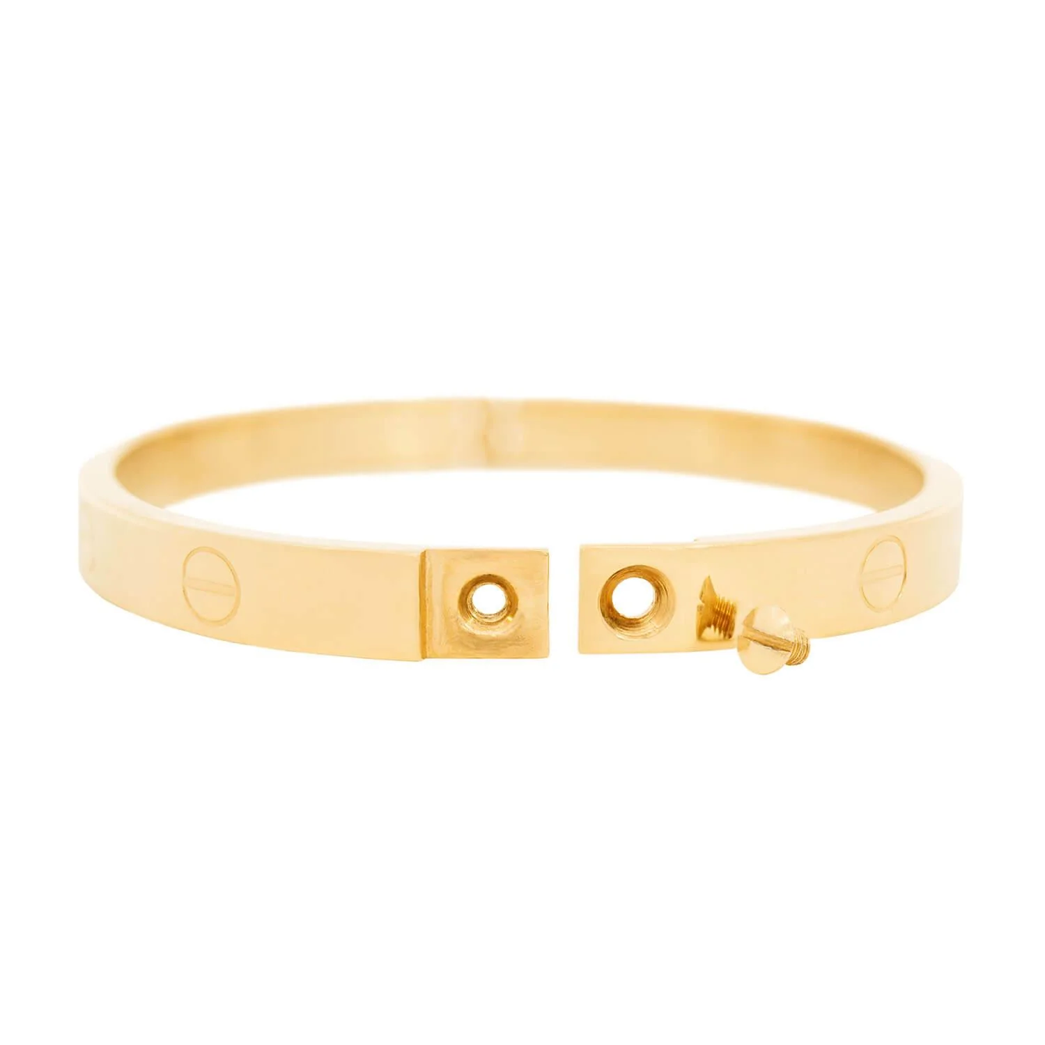 CHARLES REVSON Estate Gold Electroplate 'Ultima' II Bracelet - Image 4