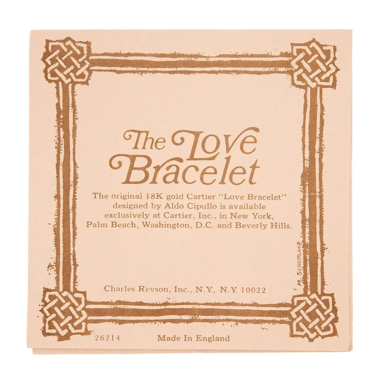 CHARLES REVSON Estate Gold Electroplate 'Ultima' II Bracelet - Image 7