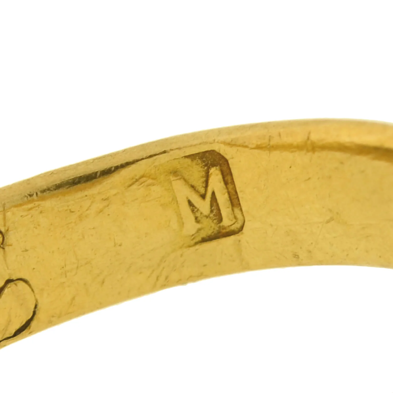 17th Century/Stuart (Ca 1650) 18k Peruzzi Cut Diamond Posy Ring 1ctw - Image 9