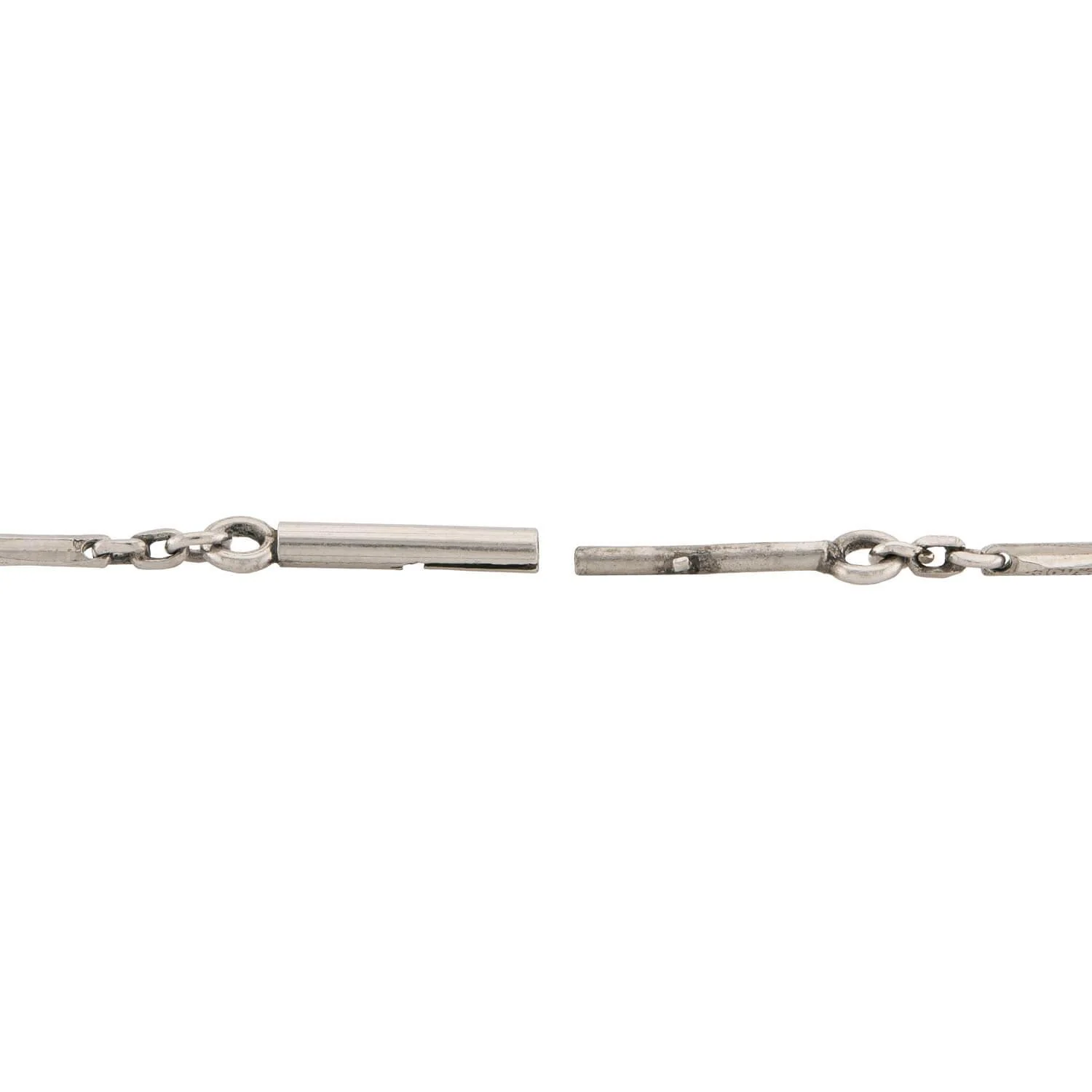 Edwardian Platinum Chain Necklace - Image 3