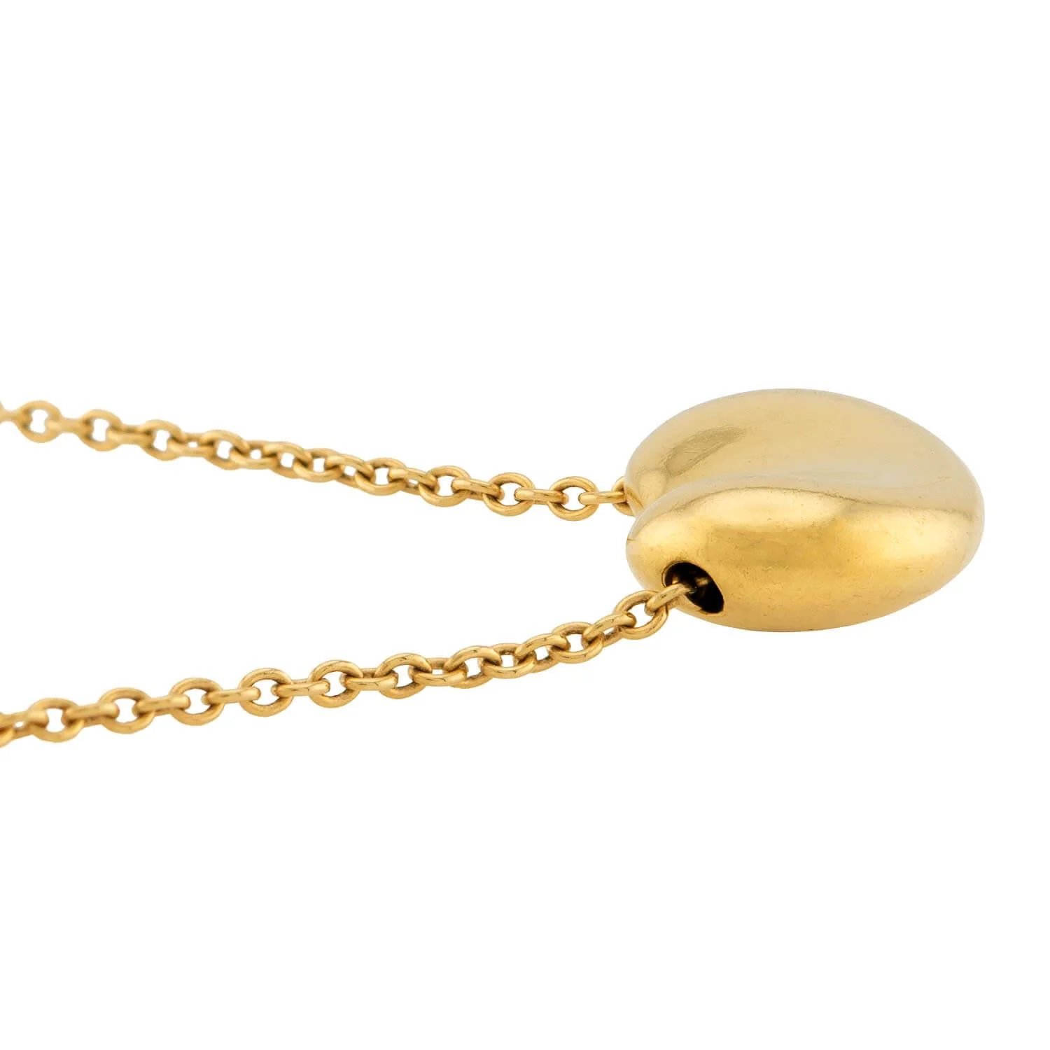ELSA PERETTI for TIFFANY & CO. Estate 18k Bean Pendant Necklace - Image 3