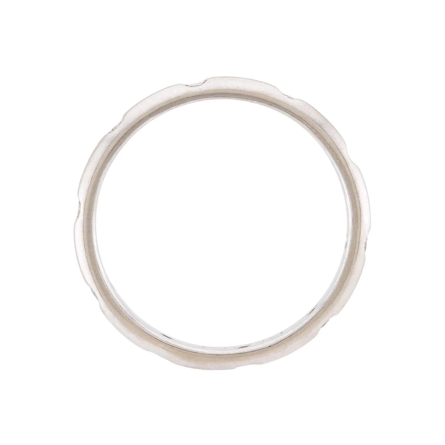 Estate 14k Diamond Band - Image 3