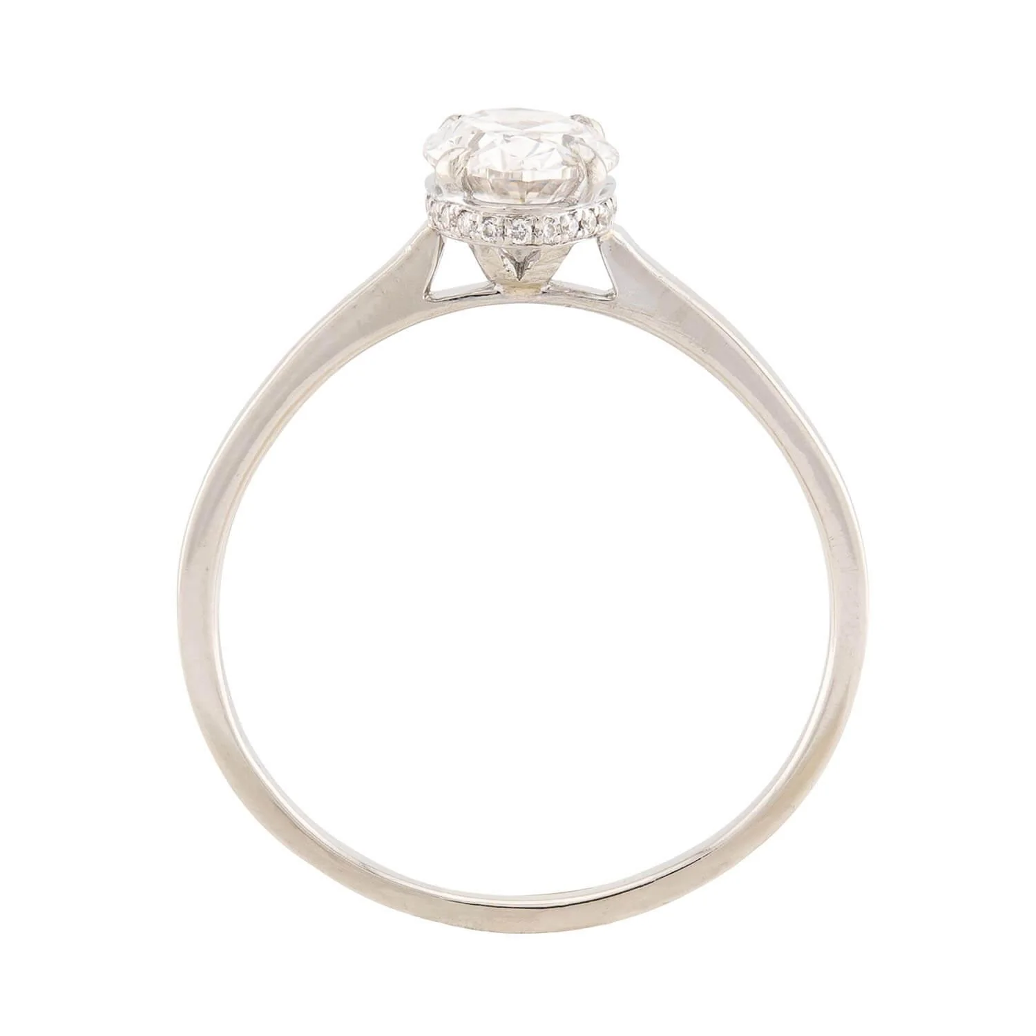 Estate 14k Diamond Engagement Ring 1.22ct - Image 4