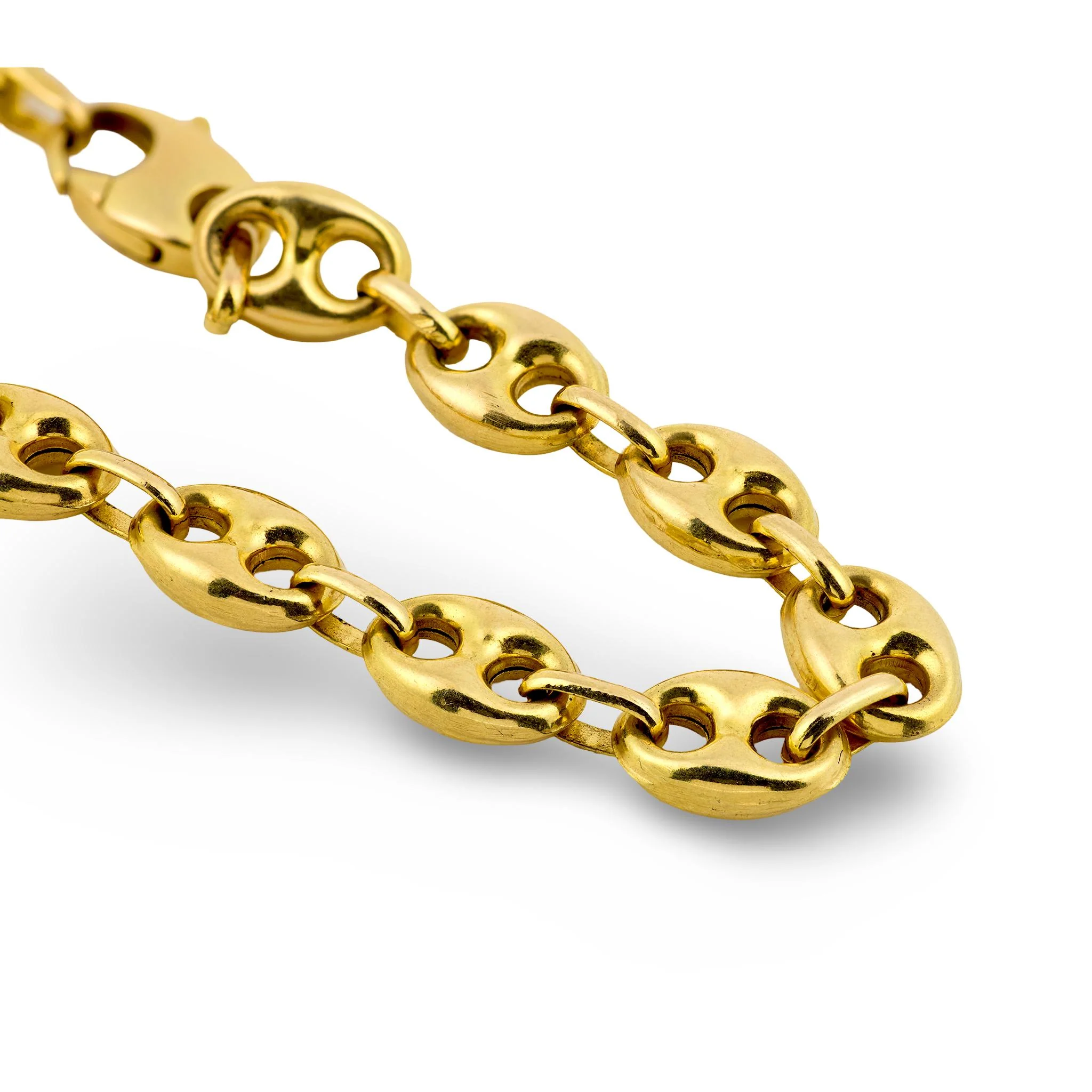 Estate 14k "Gucci" Link Bracelet - Image 3