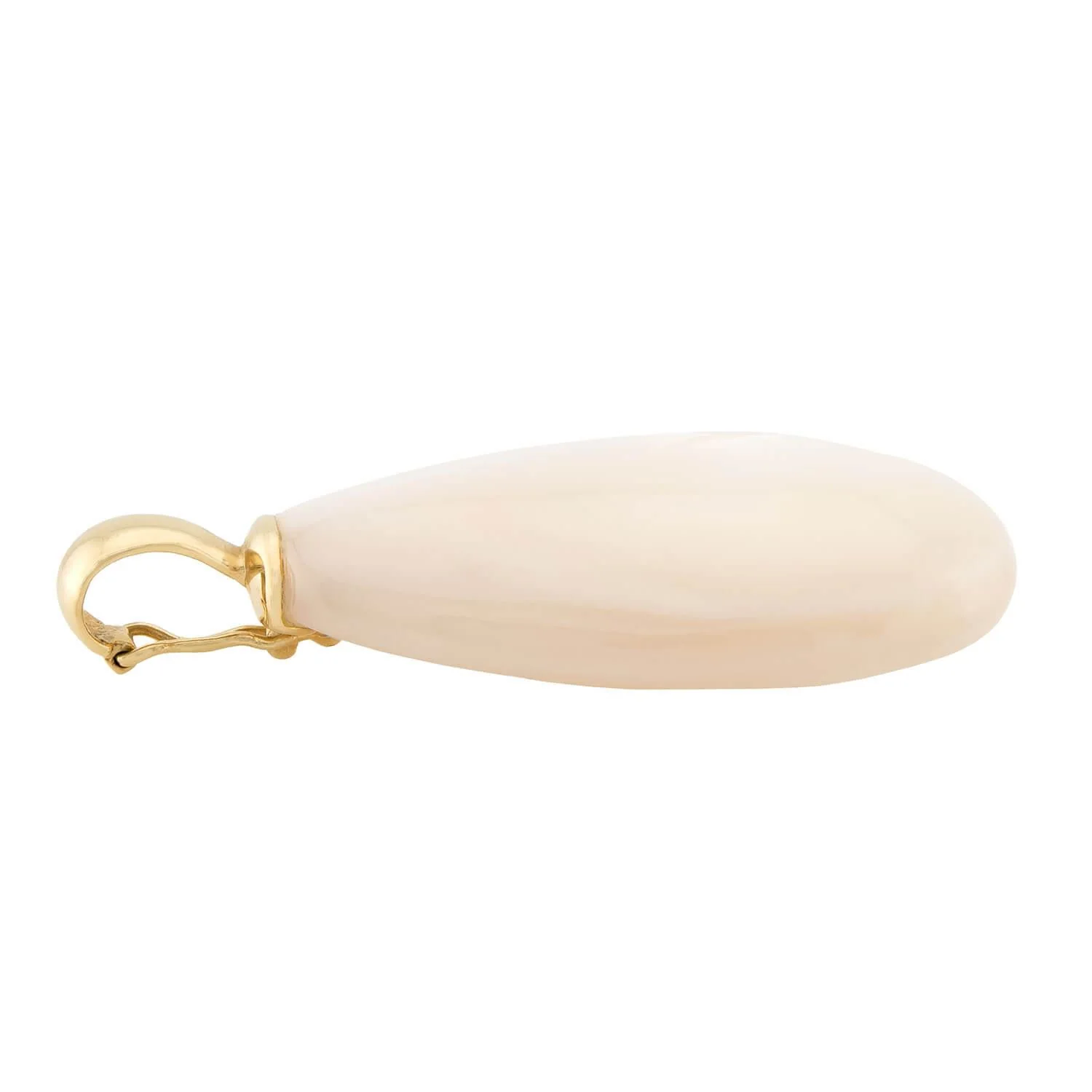 Estate 14k Mother of Pearl Pendant - Image 2