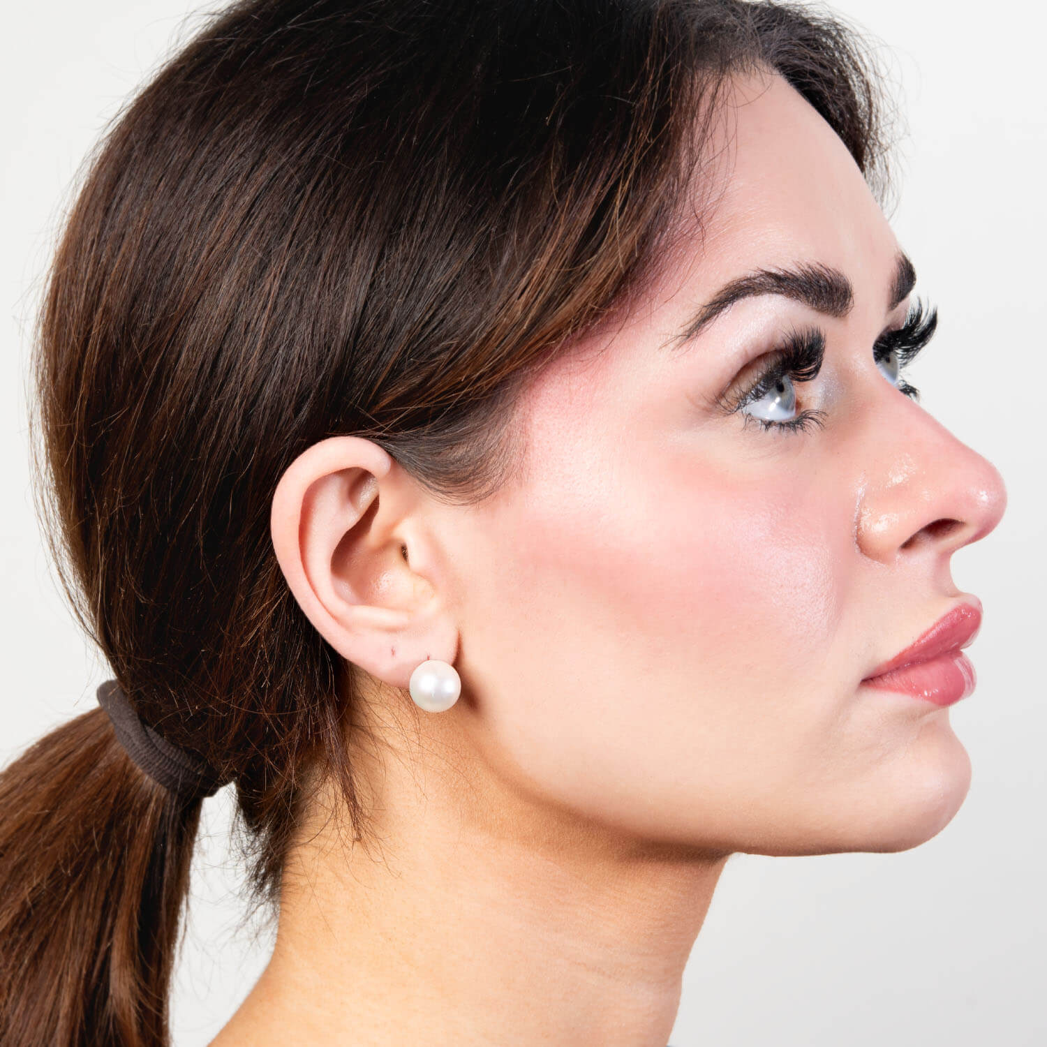 Estate 14k South Sea Pearl Stud Earrings - Image 5