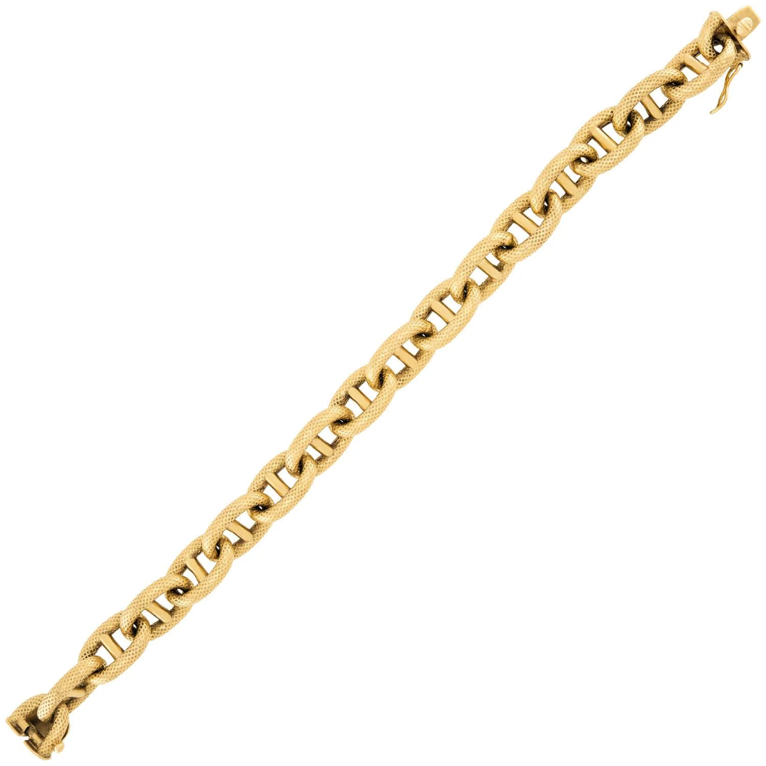 Estate 18k Gucci Link Bracelet - Image 2