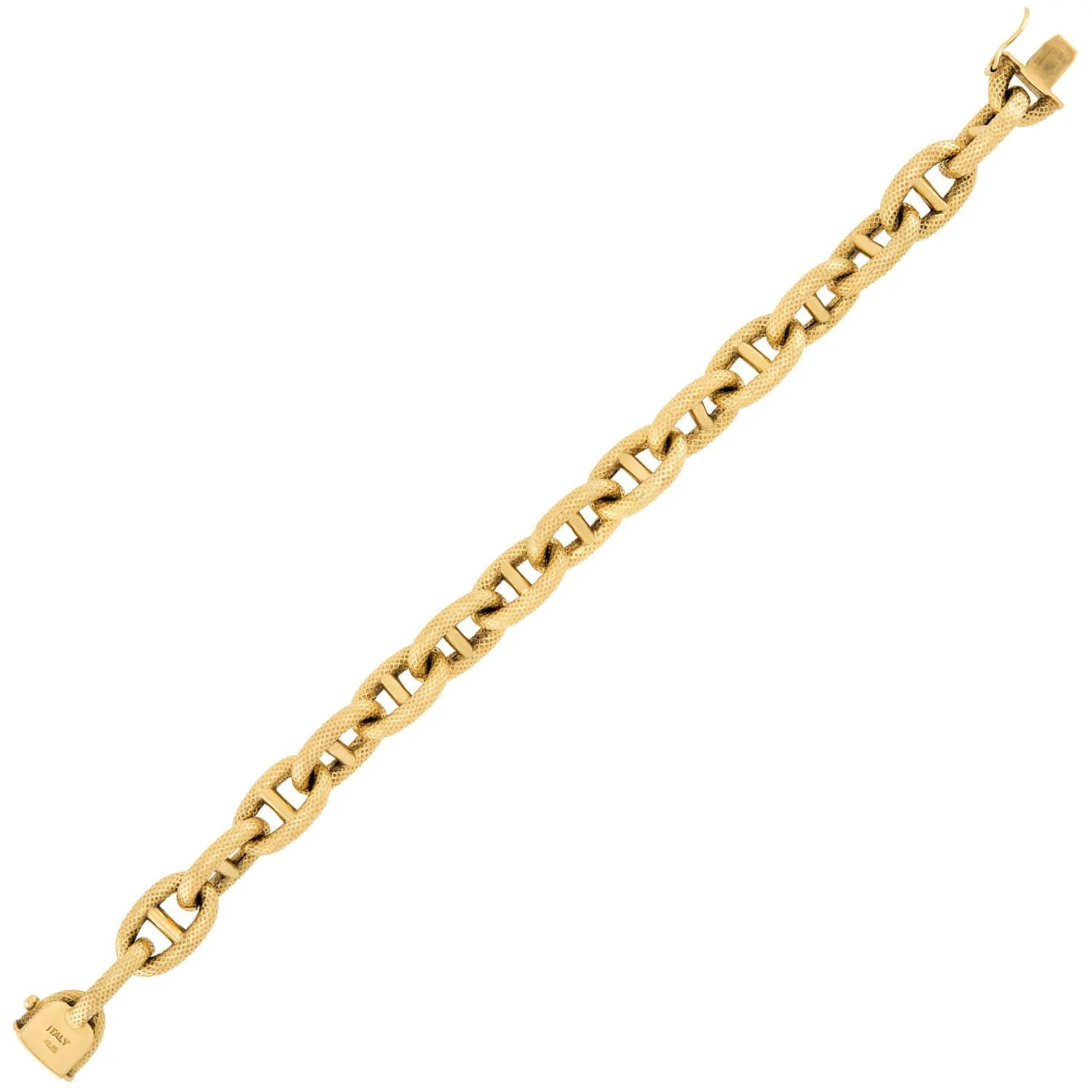 Estate 18k Gucci Link Bracelet - Image 4