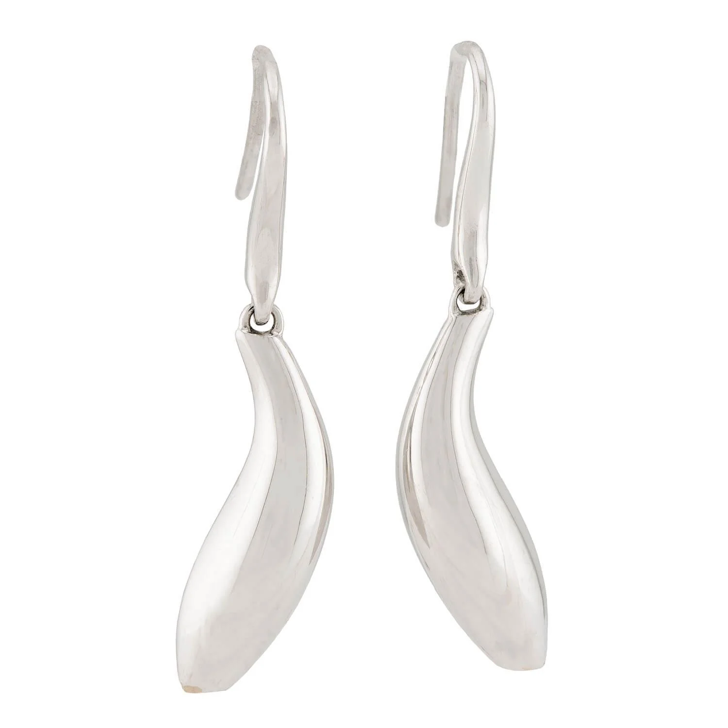 FRANK GEHRY for TIFFANY & CO. Estate Italian 18k "Fish" Earrings