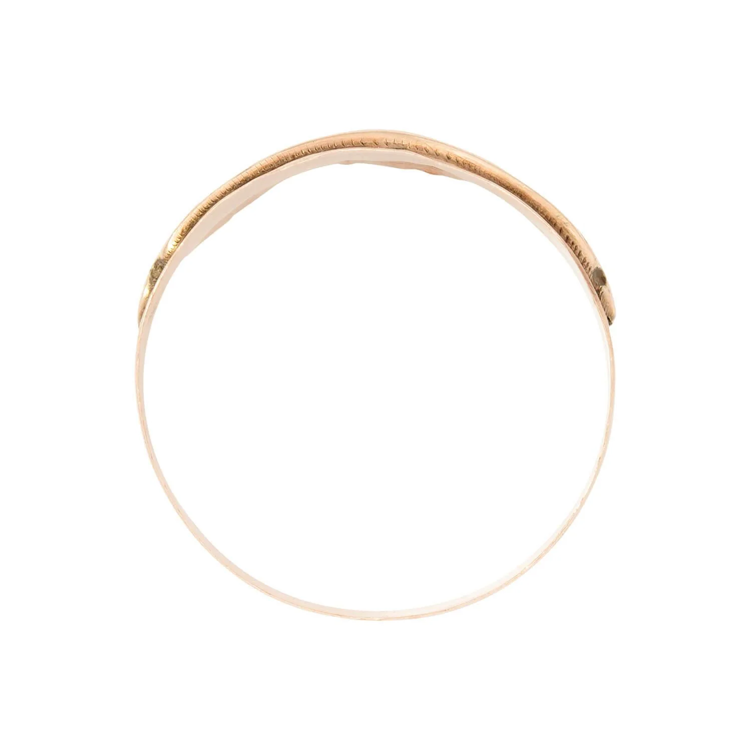 Georgian 14k Mourning "RICORDO" Band - Image 4