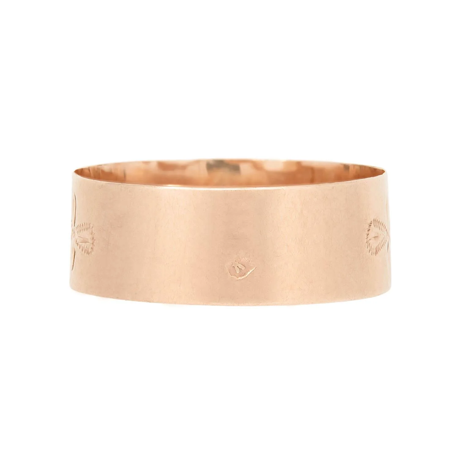 Georgian 14k Mourning "RICORDO" Band - Image 5