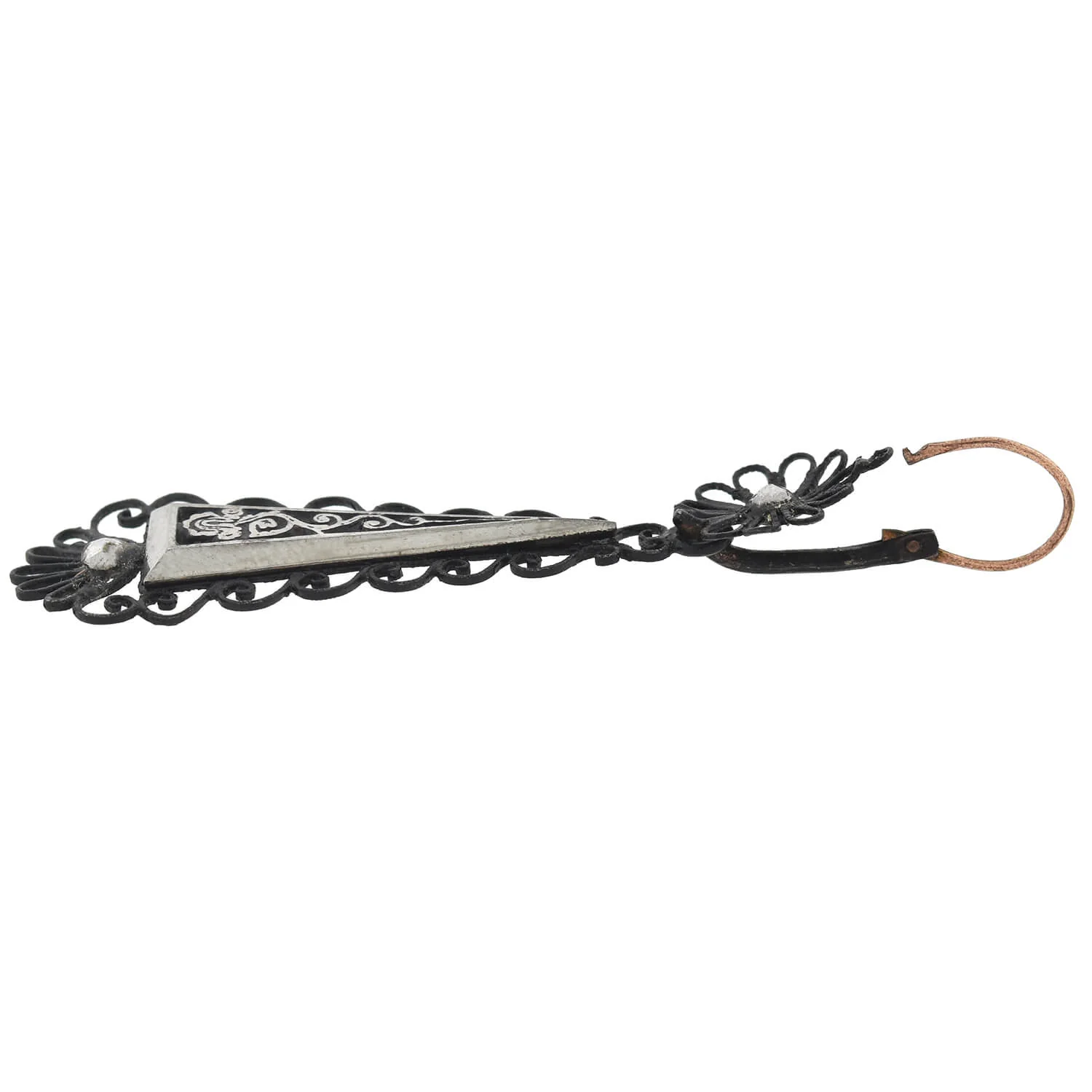 Georgian Berlin Iron + Cut Steel Necklace and Earring Set - Image 4