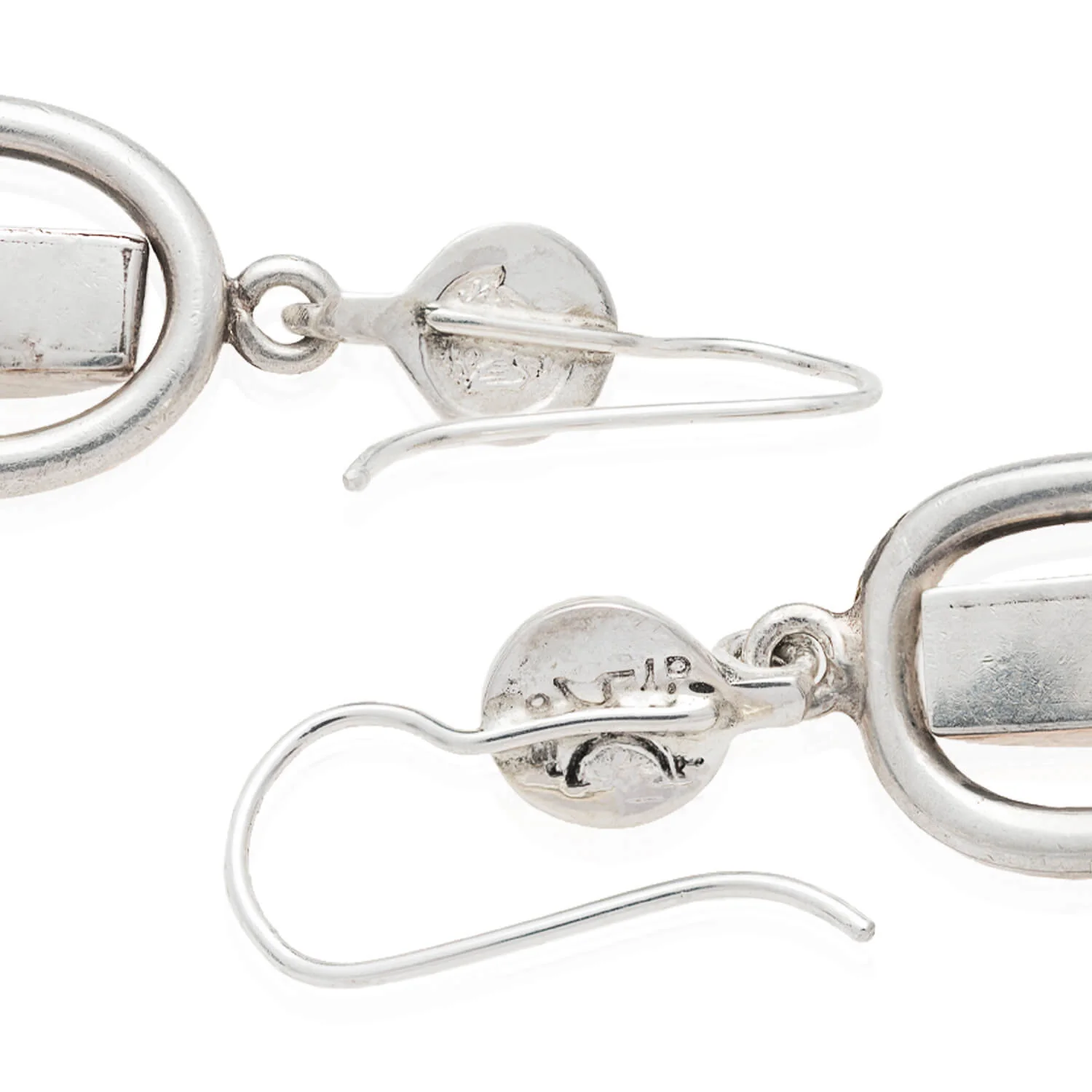 HECTOR AGUILAR Vintage Mexican Taxco Silver Earrings - Image 4