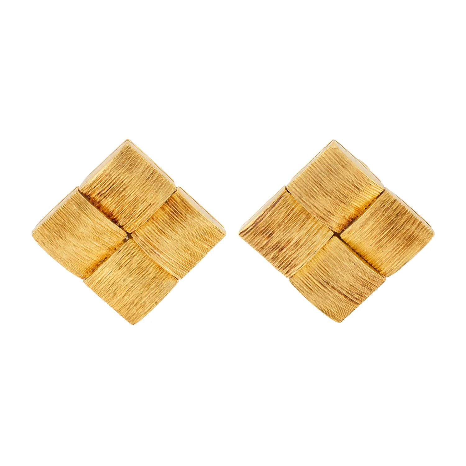 HENRY DUNAY Vintage 18k Cufflinks - Image 2