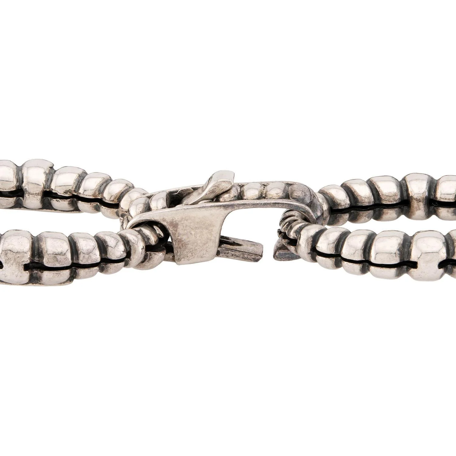 LAGOS Estate Sterling Silver Oval-Link Necklace - Image 4