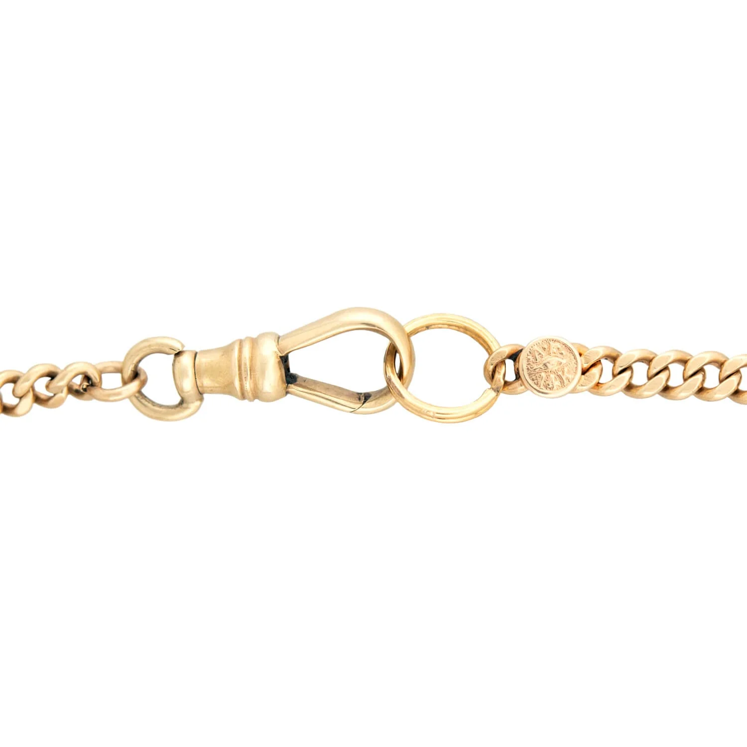 Late Victorian 14k Gold Watch Chain - Image 5