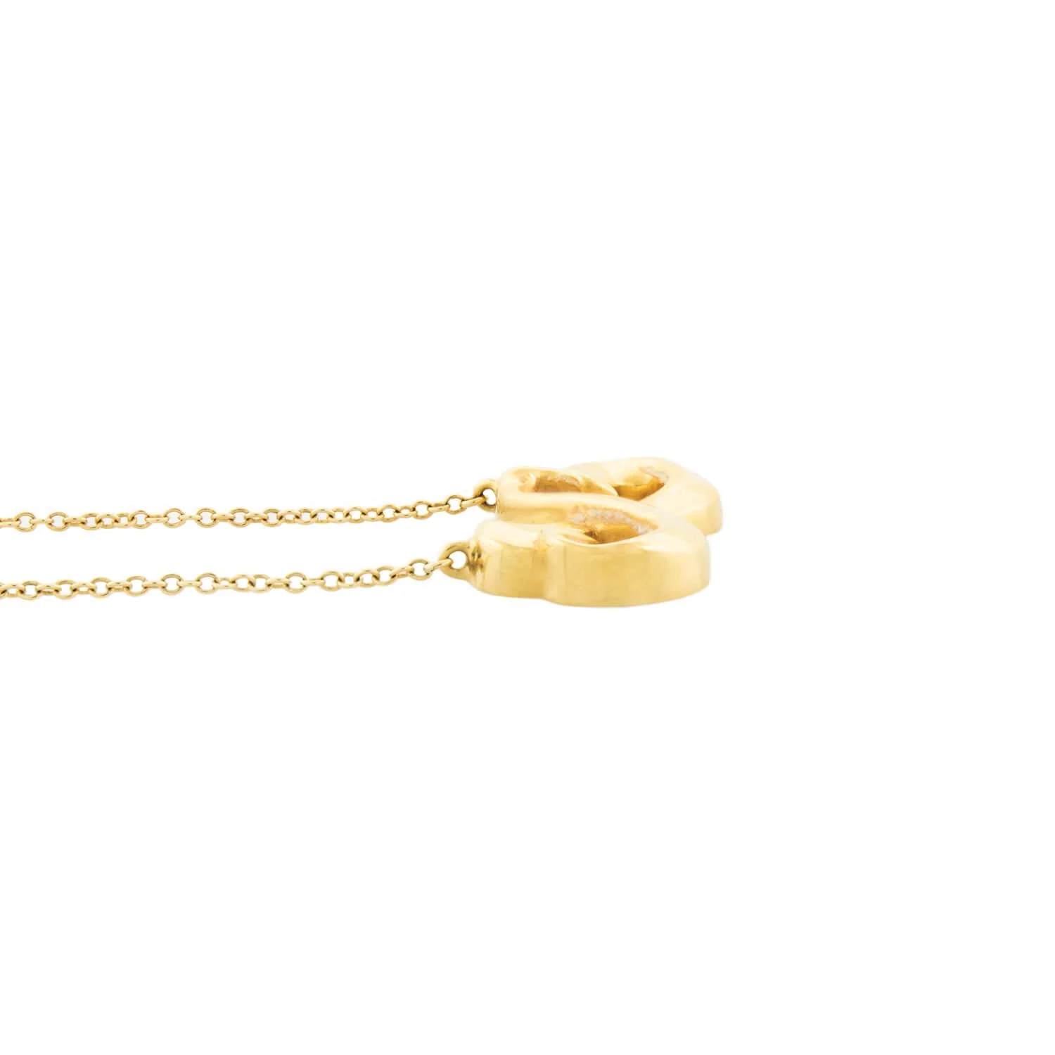 PALOMA PICASSO FOR TIFFANY & CO. Estate 18k Interlocking Hearts Necklace - Image 3