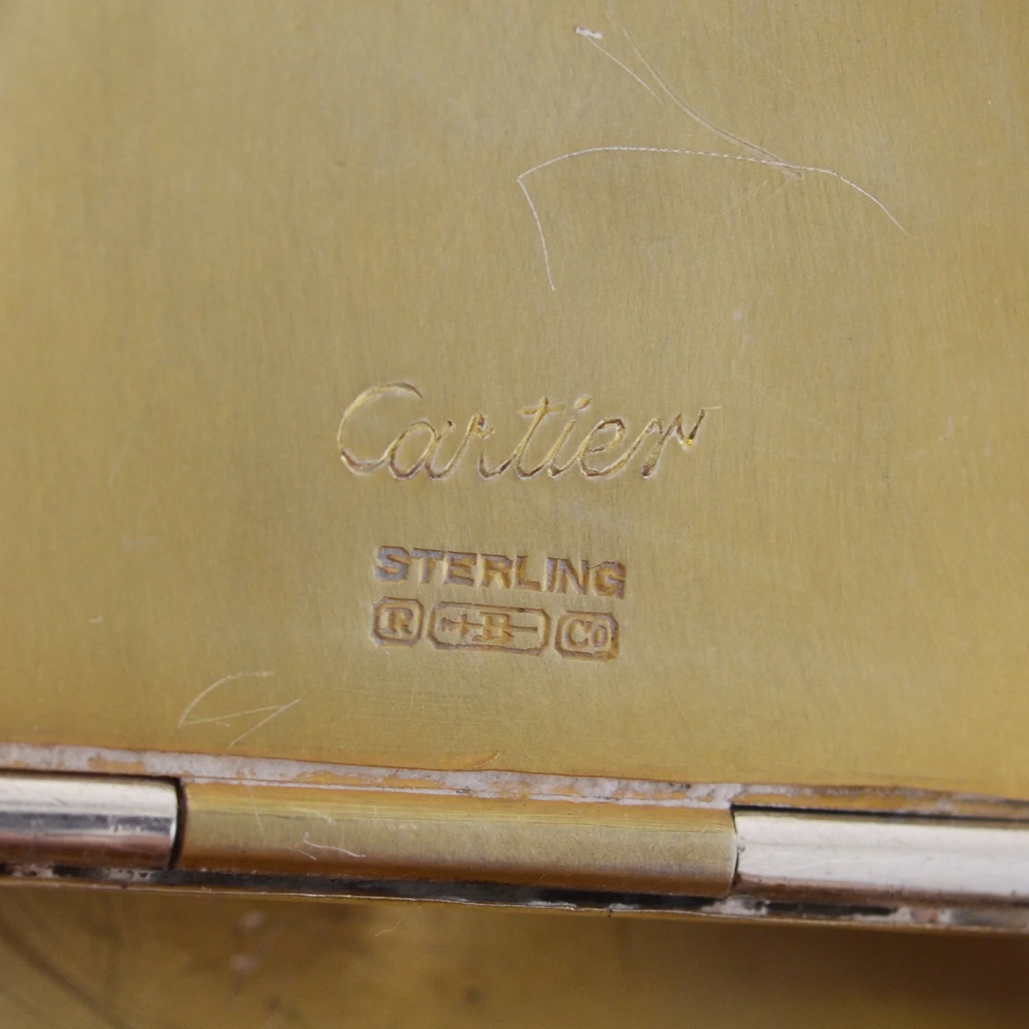 R. BLACKINTON & CO for CARTIER Victorian Sterling Heart Trinket Box - Image 5