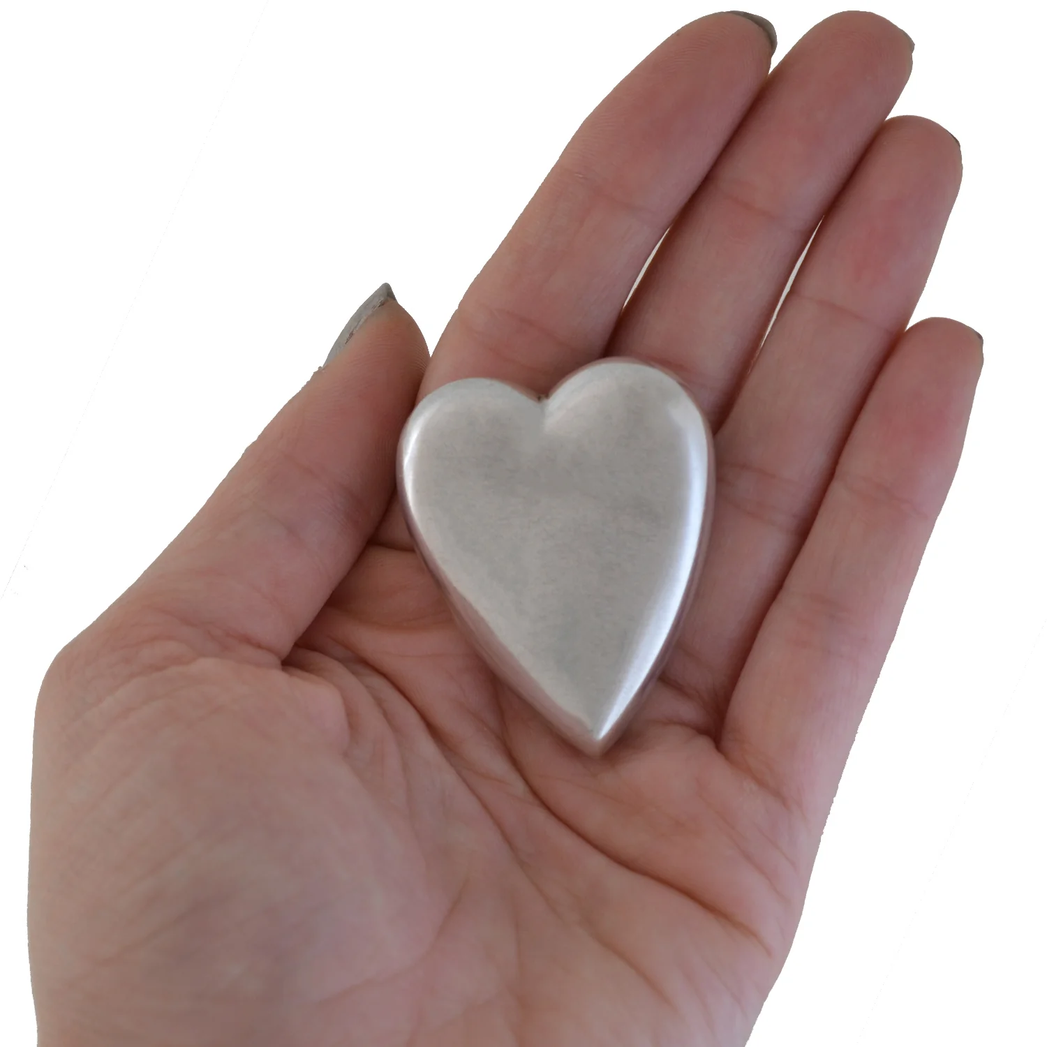 R. BLACKINTON & CO for CARTIER Victorian Sterling Heart Trinket Box - Image 6