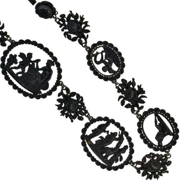 Rare Georgian Berlin Iron Necklace - Image 3