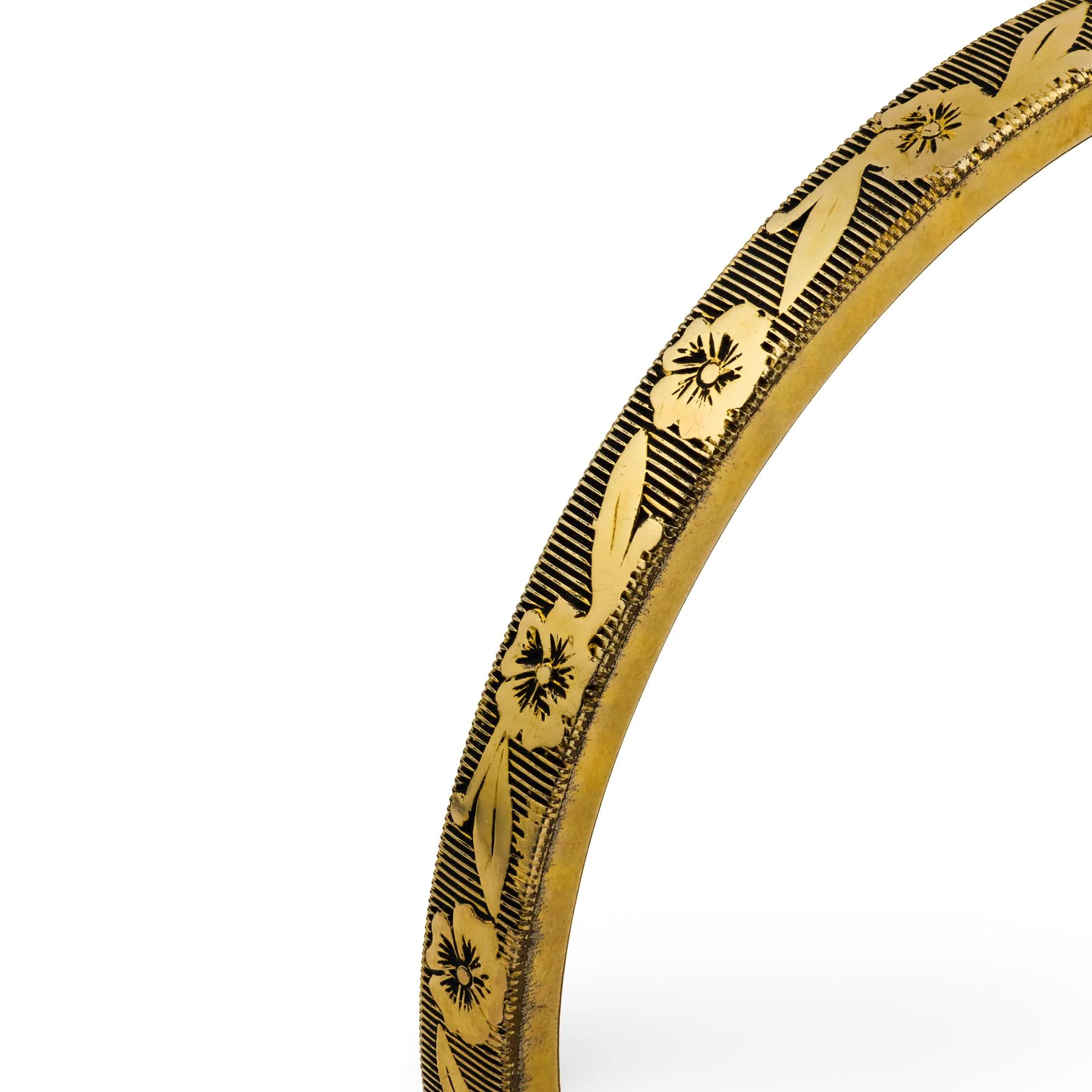 Retro 12k Gold-Filled Bangle - Image 4