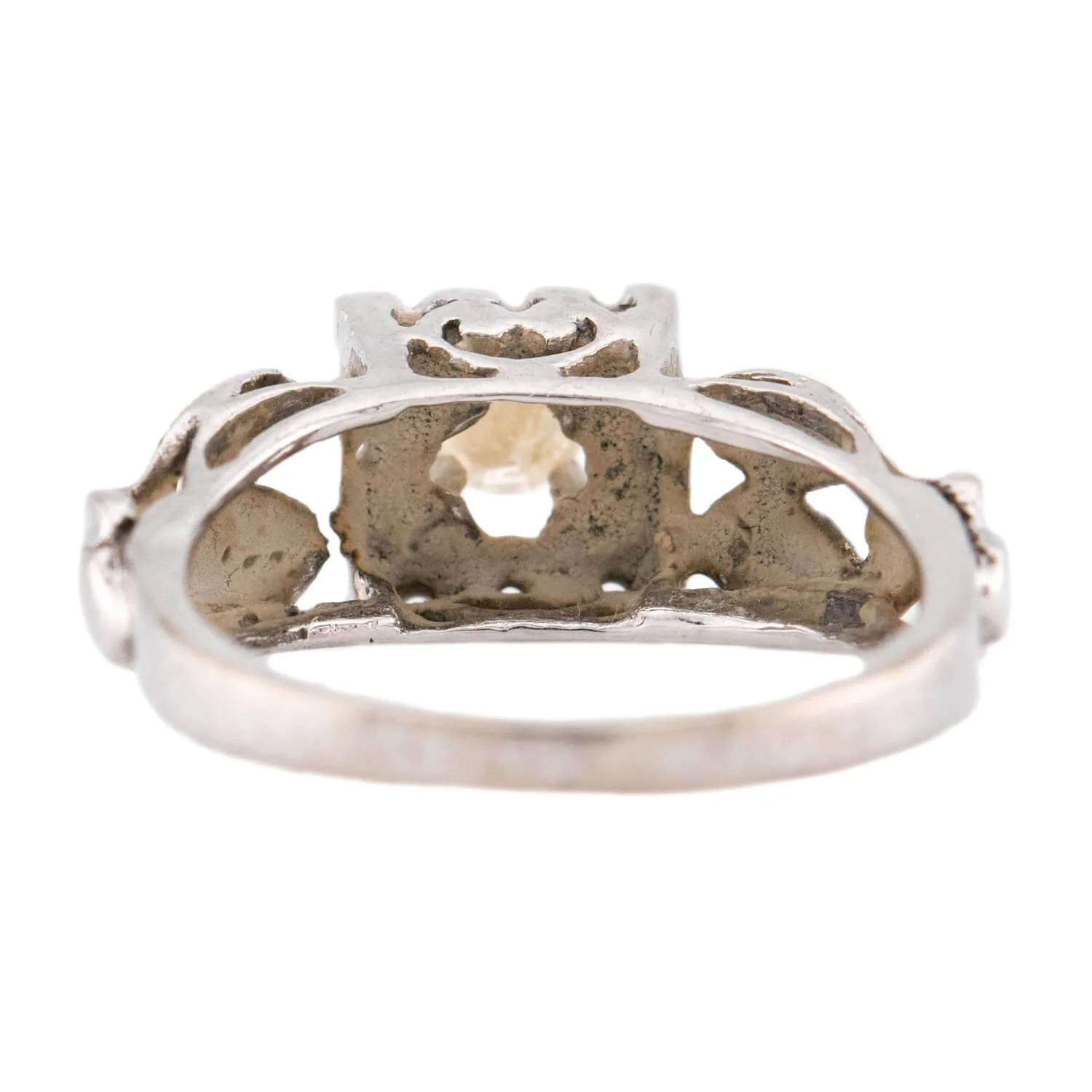 Retro 14k Diamond Engagement Ring .20ct - Image 5