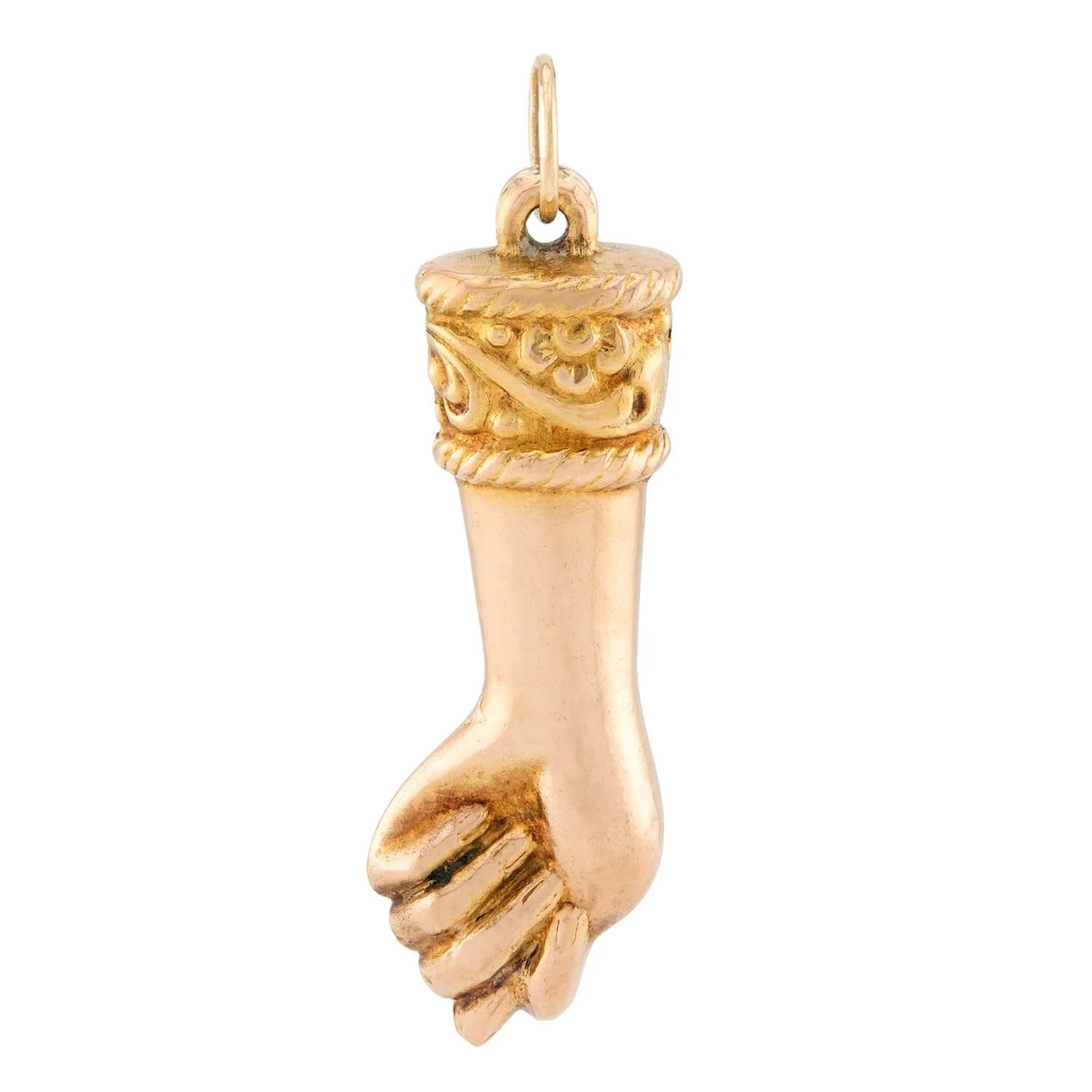 Retro 14k Figa Pendant/Charm