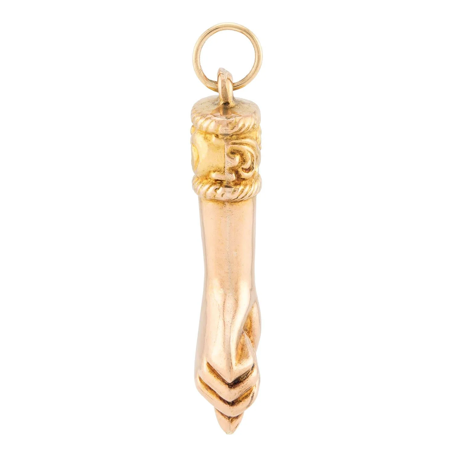 Retro 14k Figa Pendant/Charm - Image 2