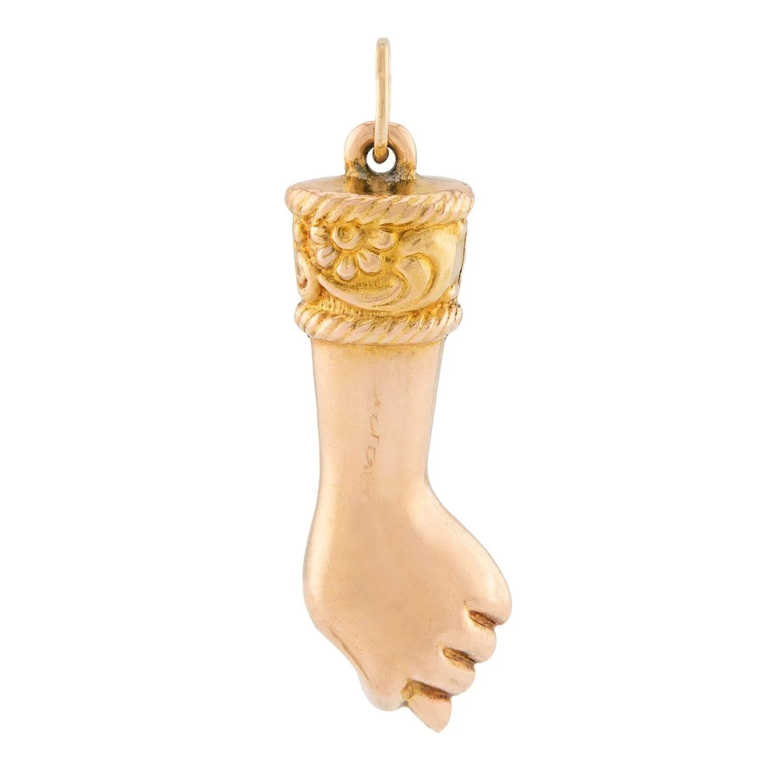 Retro 14k Figa Pendant/Charm - Image 3