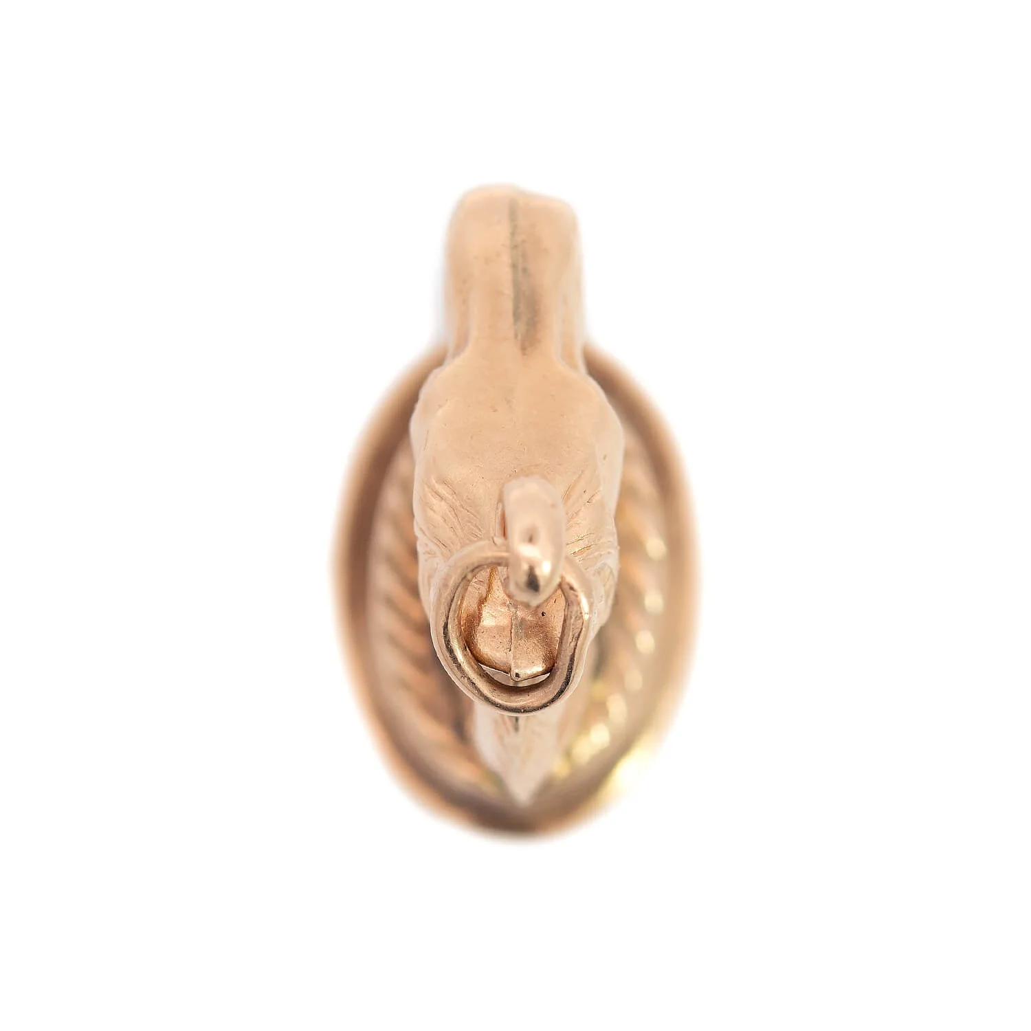 Retro 14k Gold Horse Head Charm/Pendant - Image 5