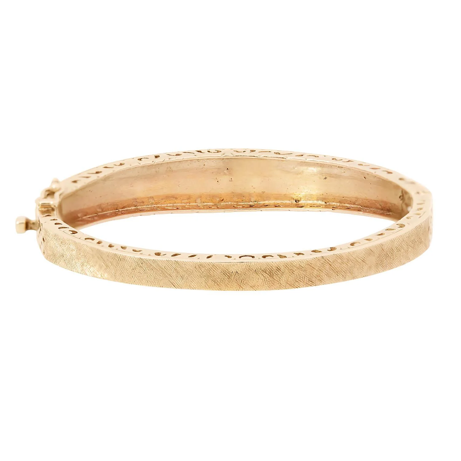 Retro 18k Opal Bangle - Image 3