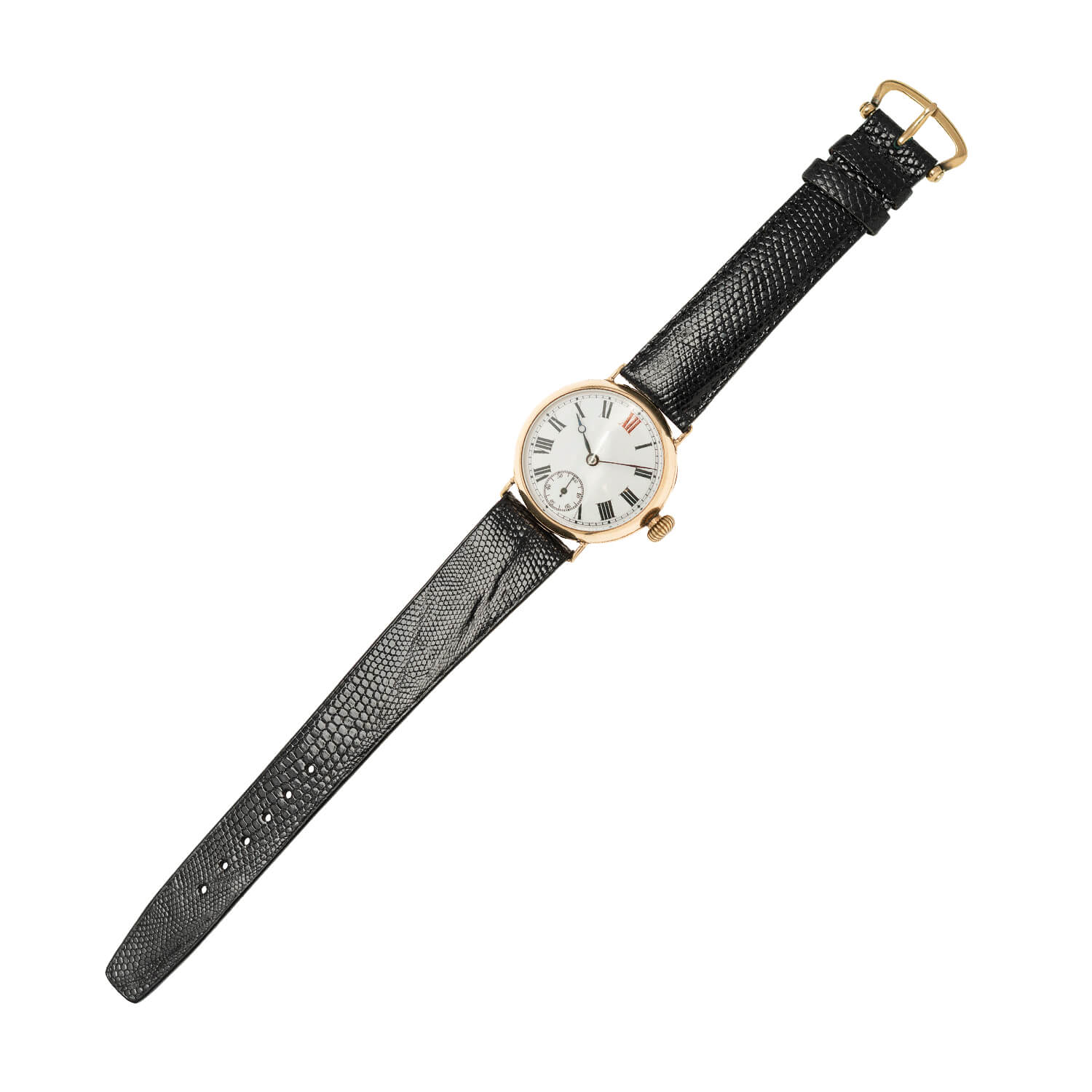ROLEX Art Deco 9k Conversion Wristwatch - Image 2