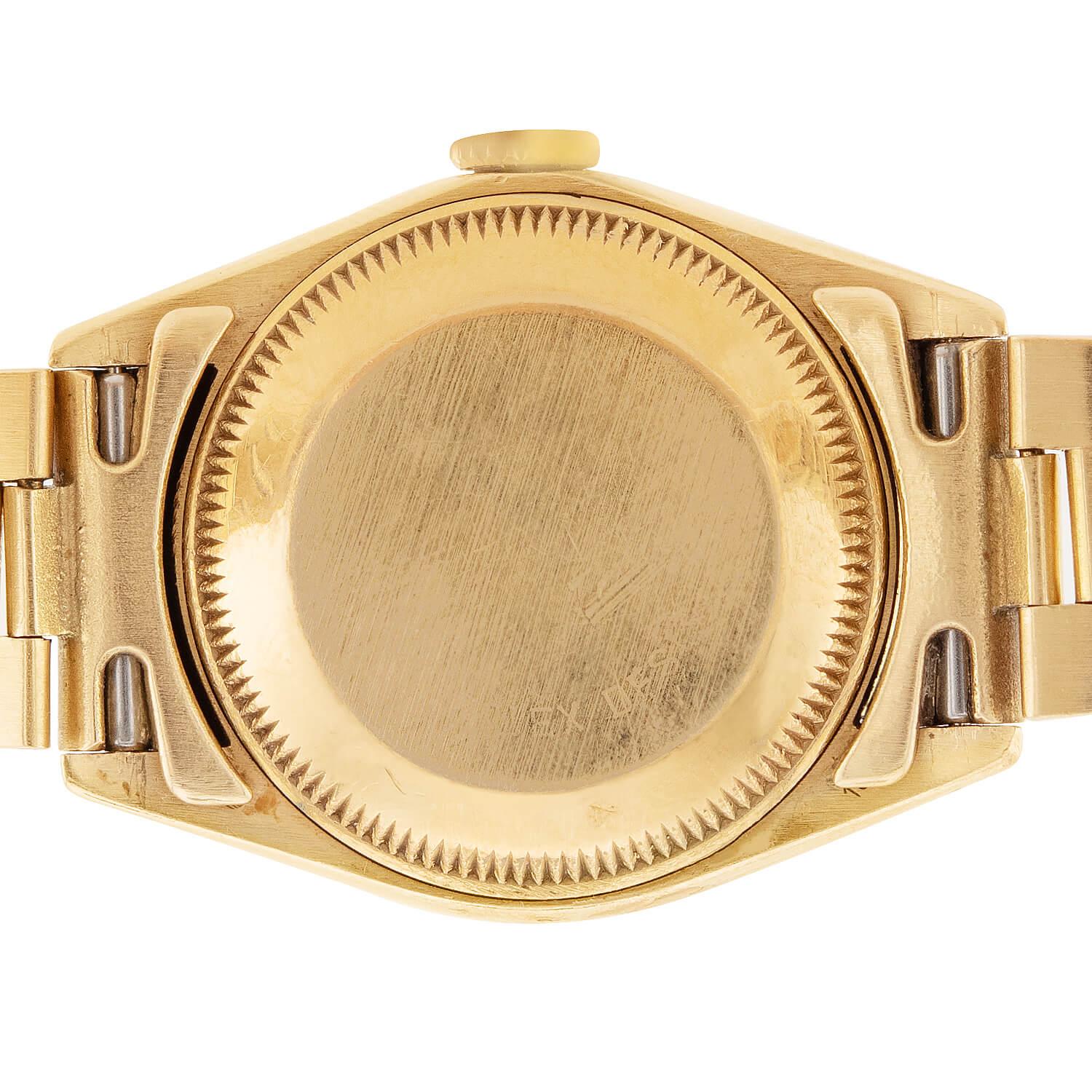 ROLEX Estate 18k Lady Datejust Wristwatch - Image 6