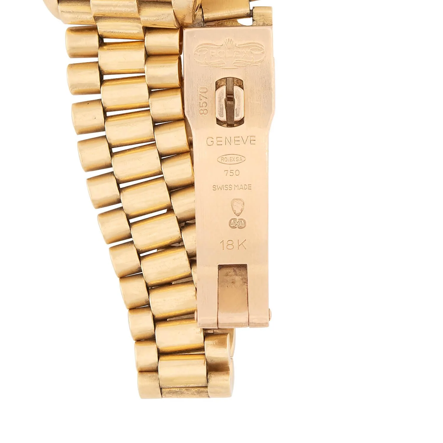 ROLEX Estate 18k Lady Datejust Wristwatch - Image 7